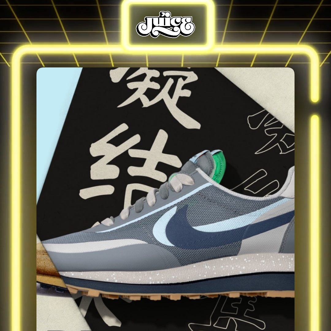Nike x Sacai x Clot LDWaffle Cool Grey 착용 스타일