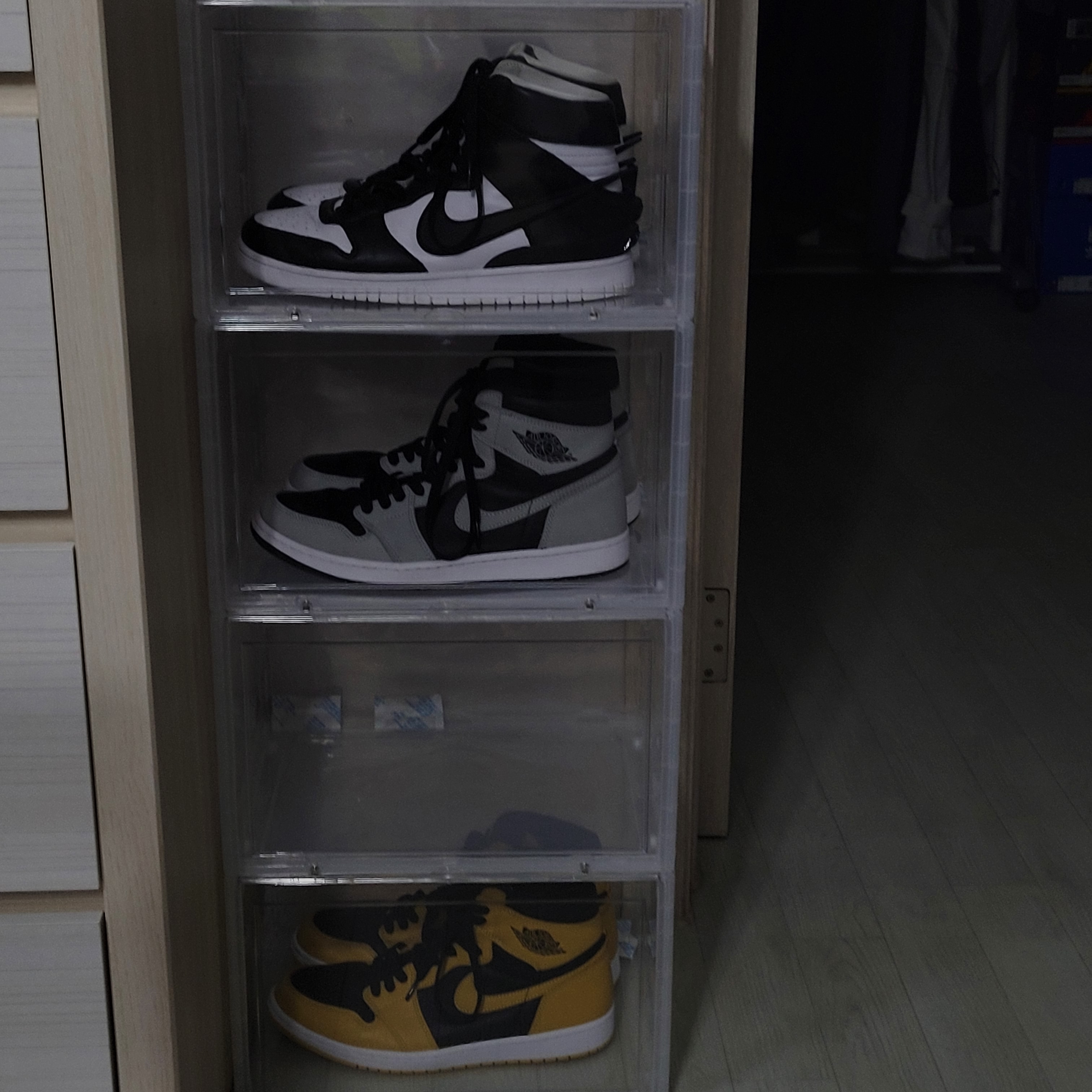 Nike x Ambush Dunk High Black, Jordan 1 Retro High OG Shadow 2.0 착용 스타일