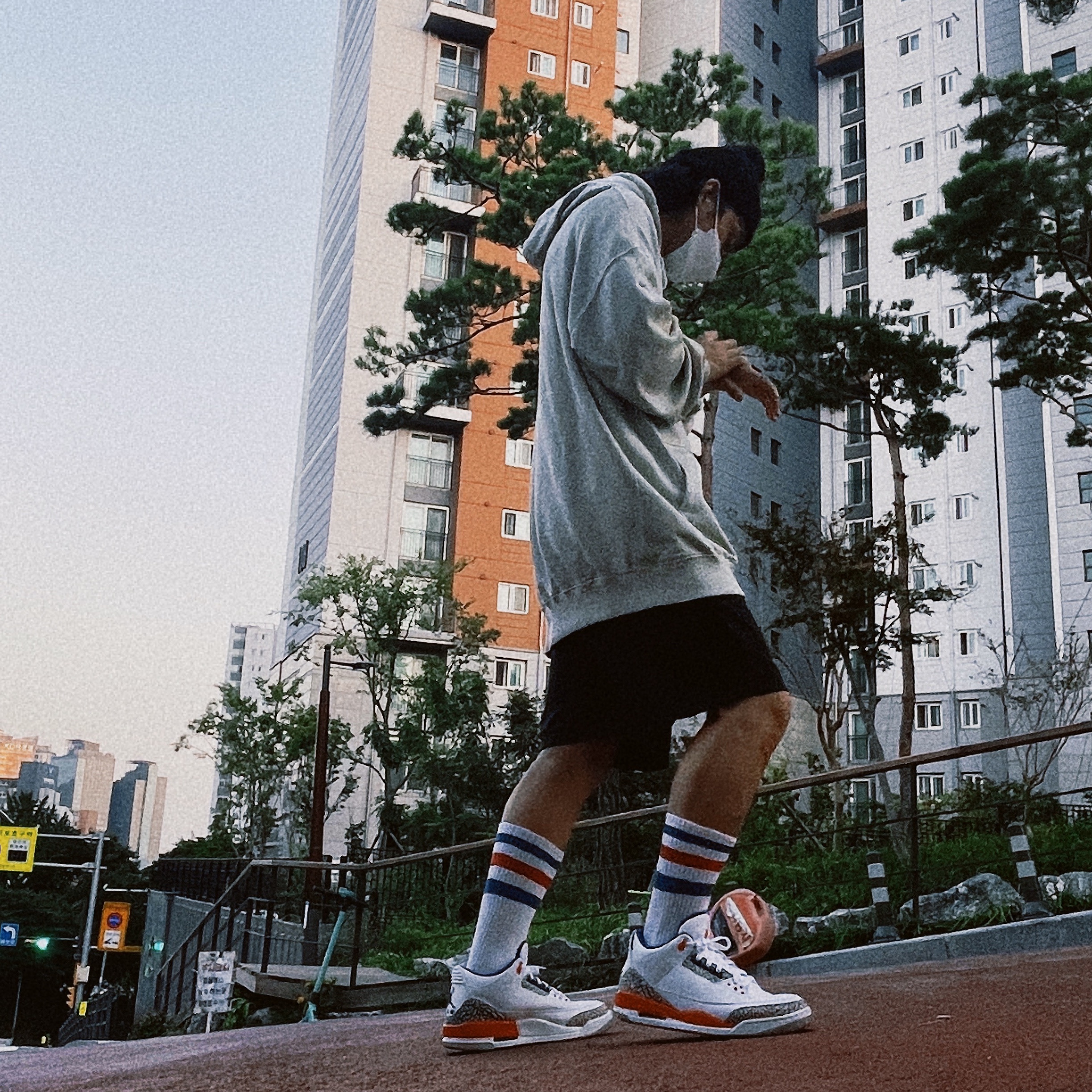 Jordan 3 Retro Knicks 착용 스타일