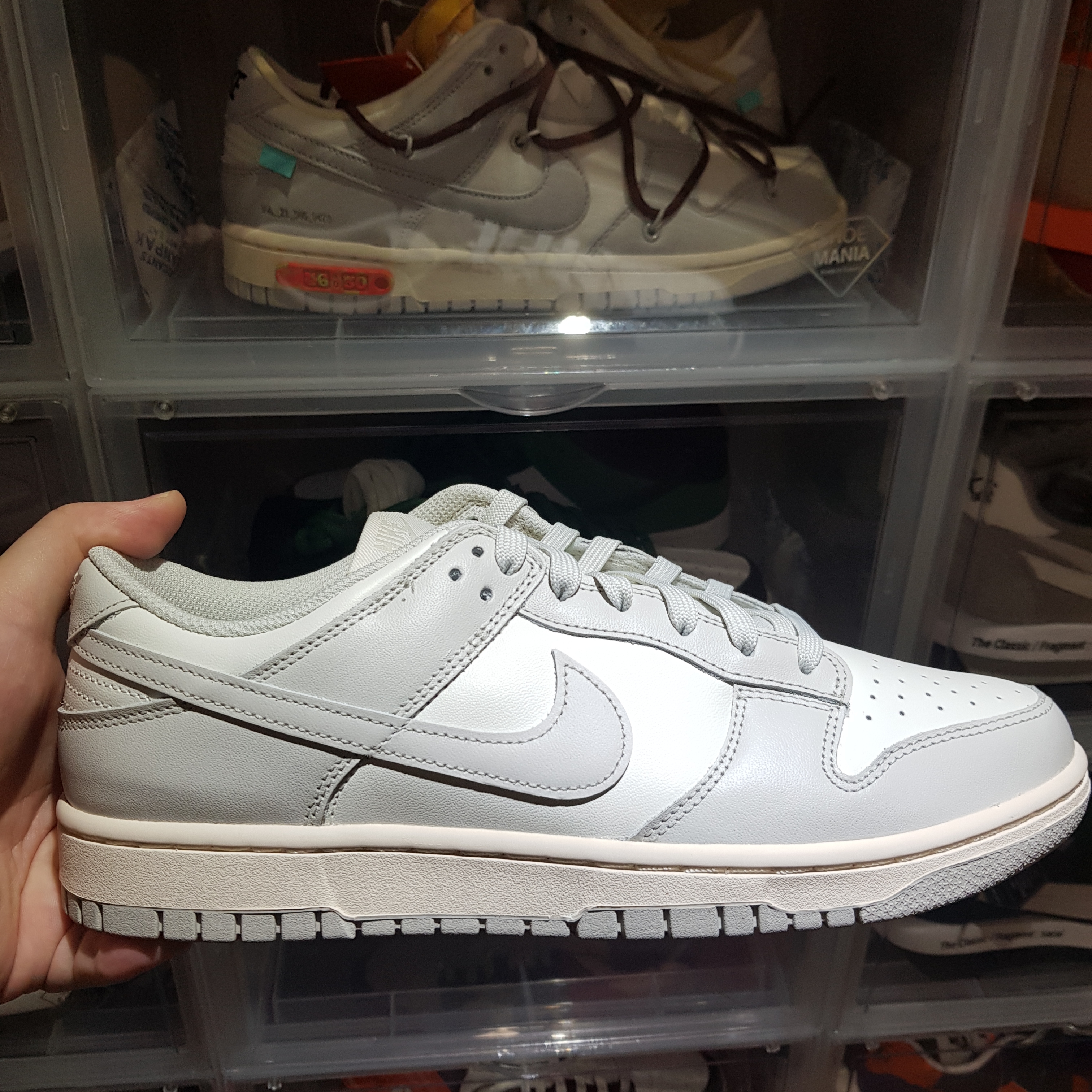 (W) Nike Dunk Low Light Bone 착용 스타일