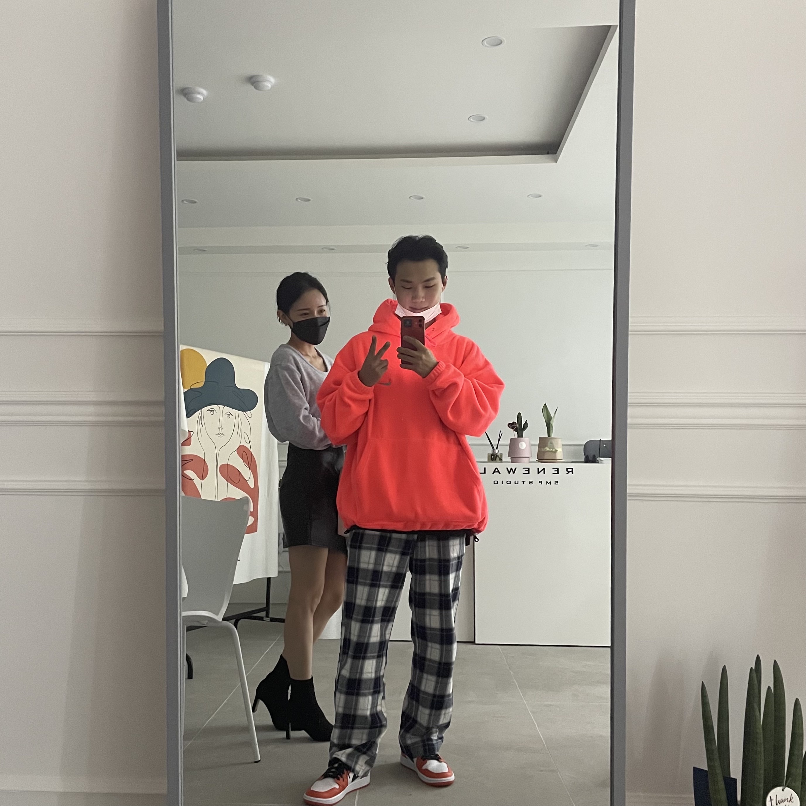 (W) Jordan 1 Low OG Starfish 착용 스타일