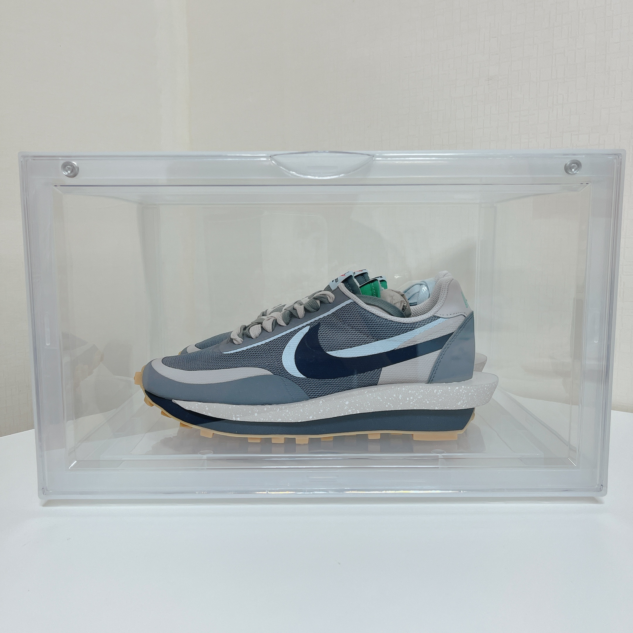 Nike x Sacai x Clot LDWaffle Cool Grey 착용 스타일 - 5