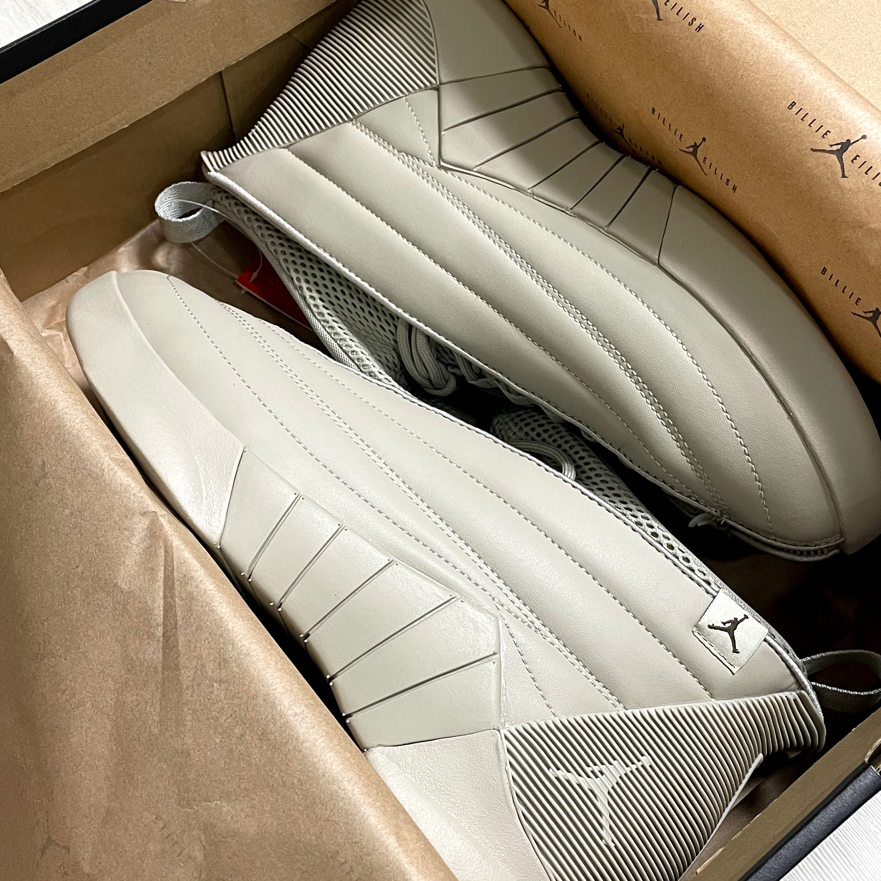 (W) Jordan 15 x Billie Eilish Retro SP Beige 착용 스타일