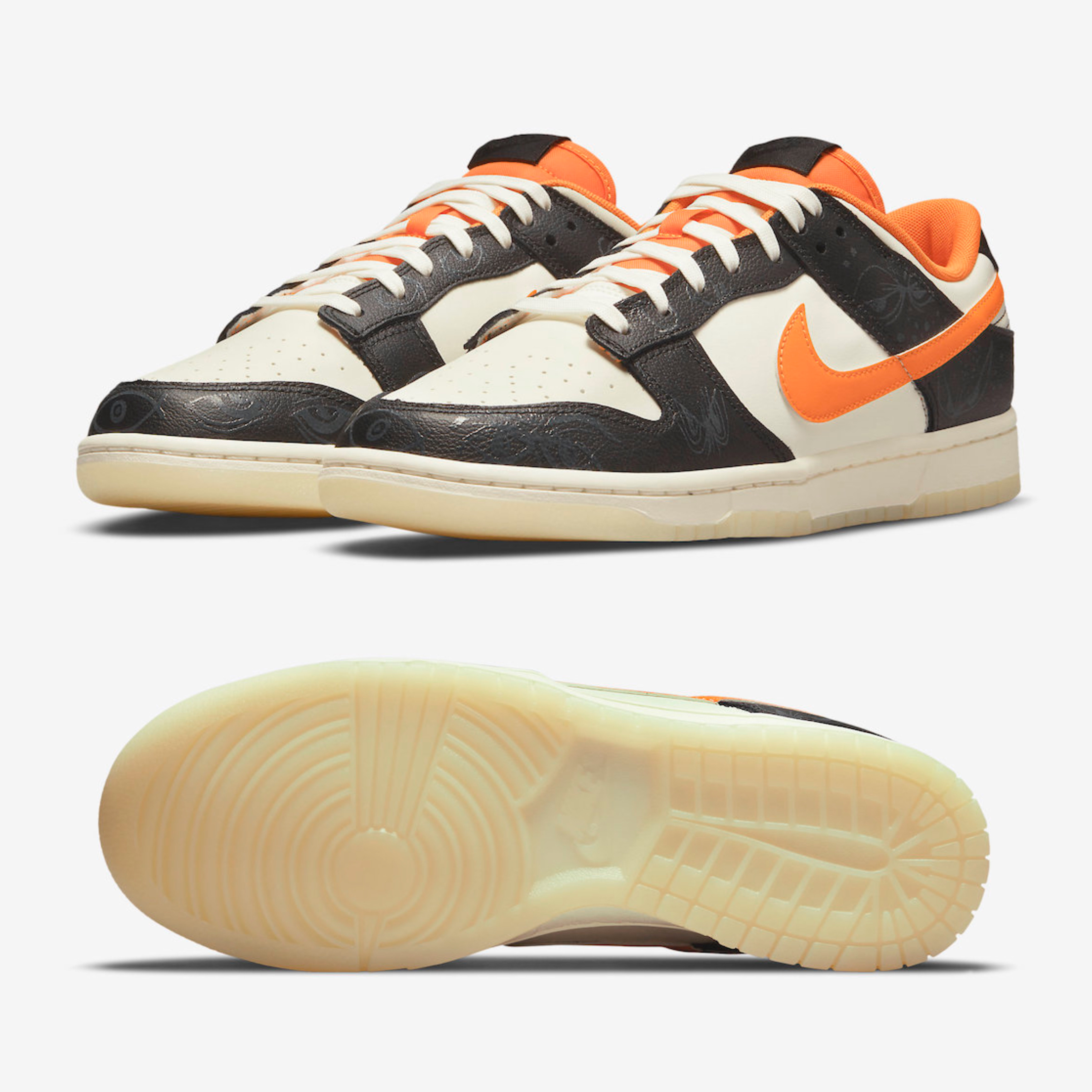 Nike Dunk Low Retro PRM Halloween 착용 스타일 - 2