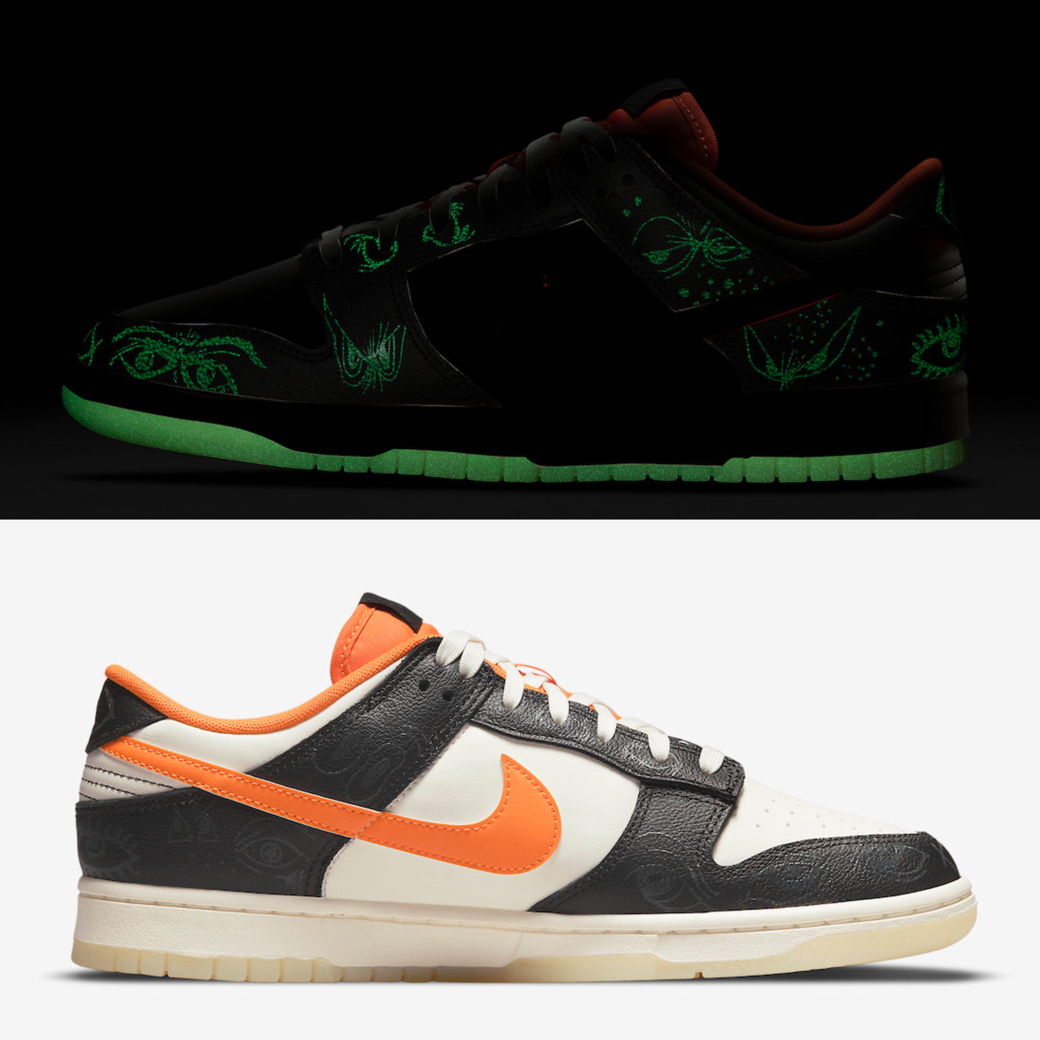 Nike Dunk Low Retro PRM Halloween 착용 스타일 - 3