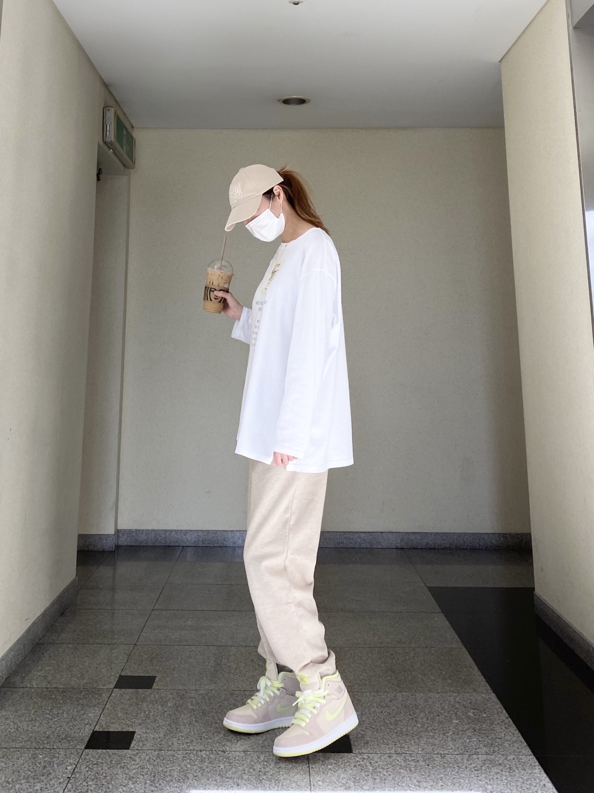 (W) Jordan 1 Zoom Air CMFT Lemon Twist 착용 스타일
