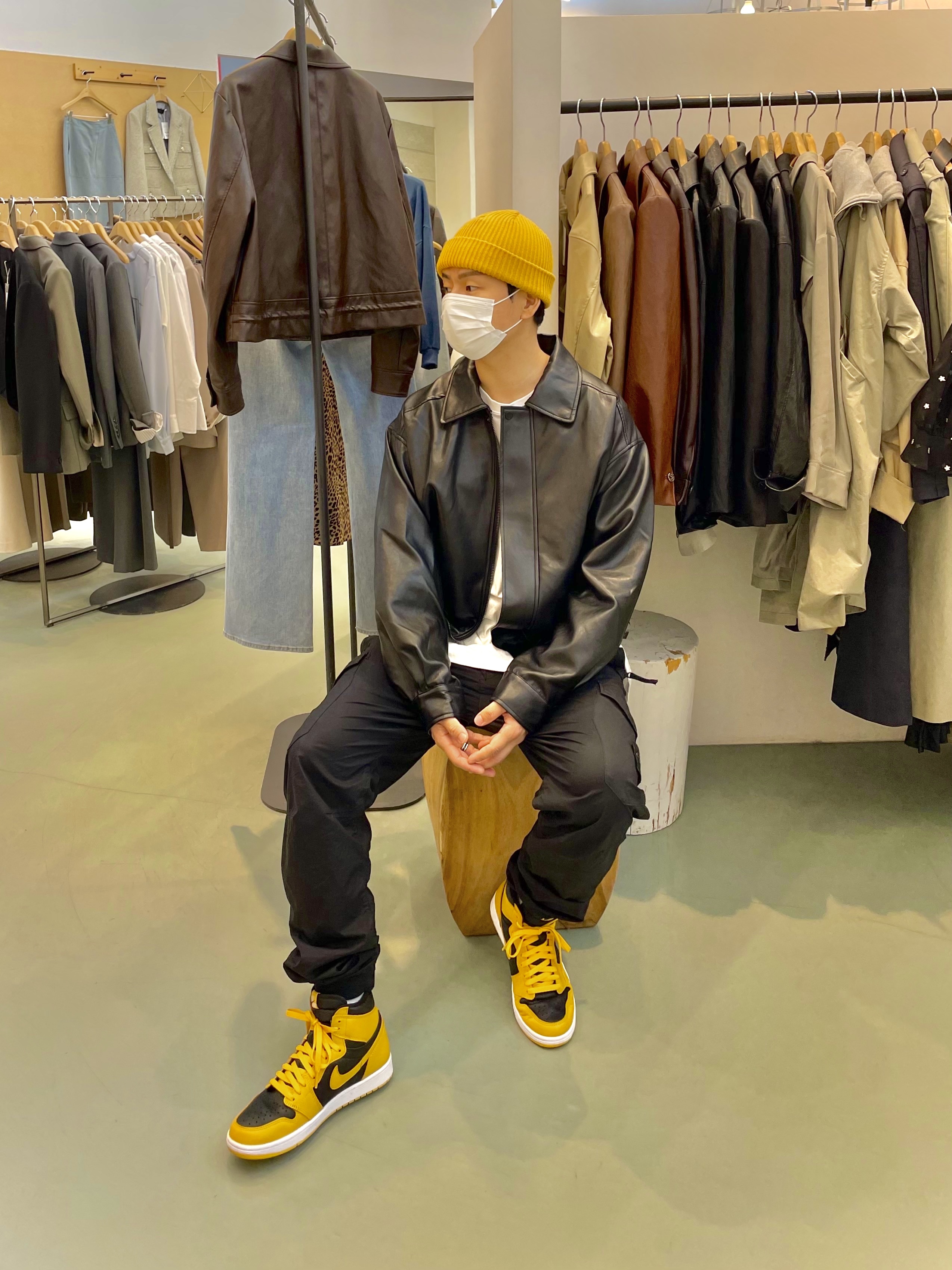 Jordan 1 Retro High OG Pollen 착용 스타일 - 1