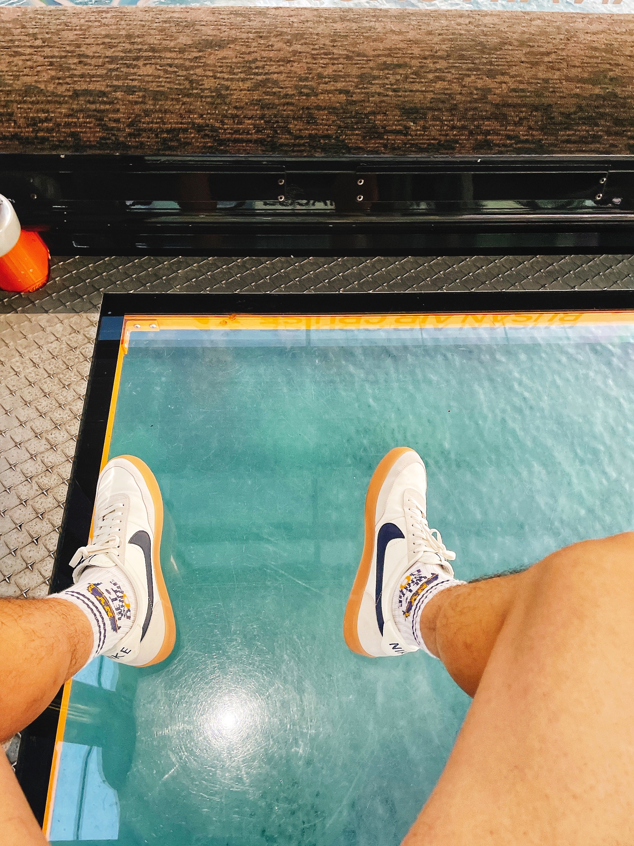 Nike x J.Crew Killshot 2 Sail Midnight Navy 착용 스타일 - 3