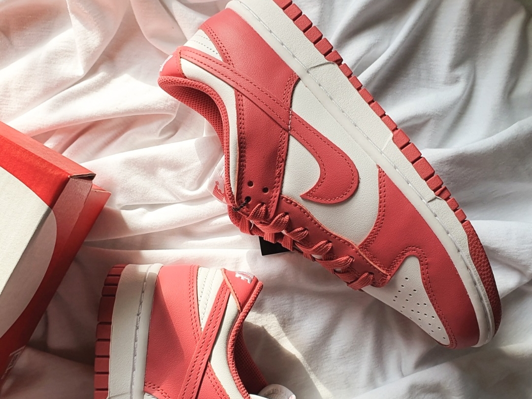 (W) Nike Dunk Low Archeo Pink 착용 스타일 - 4