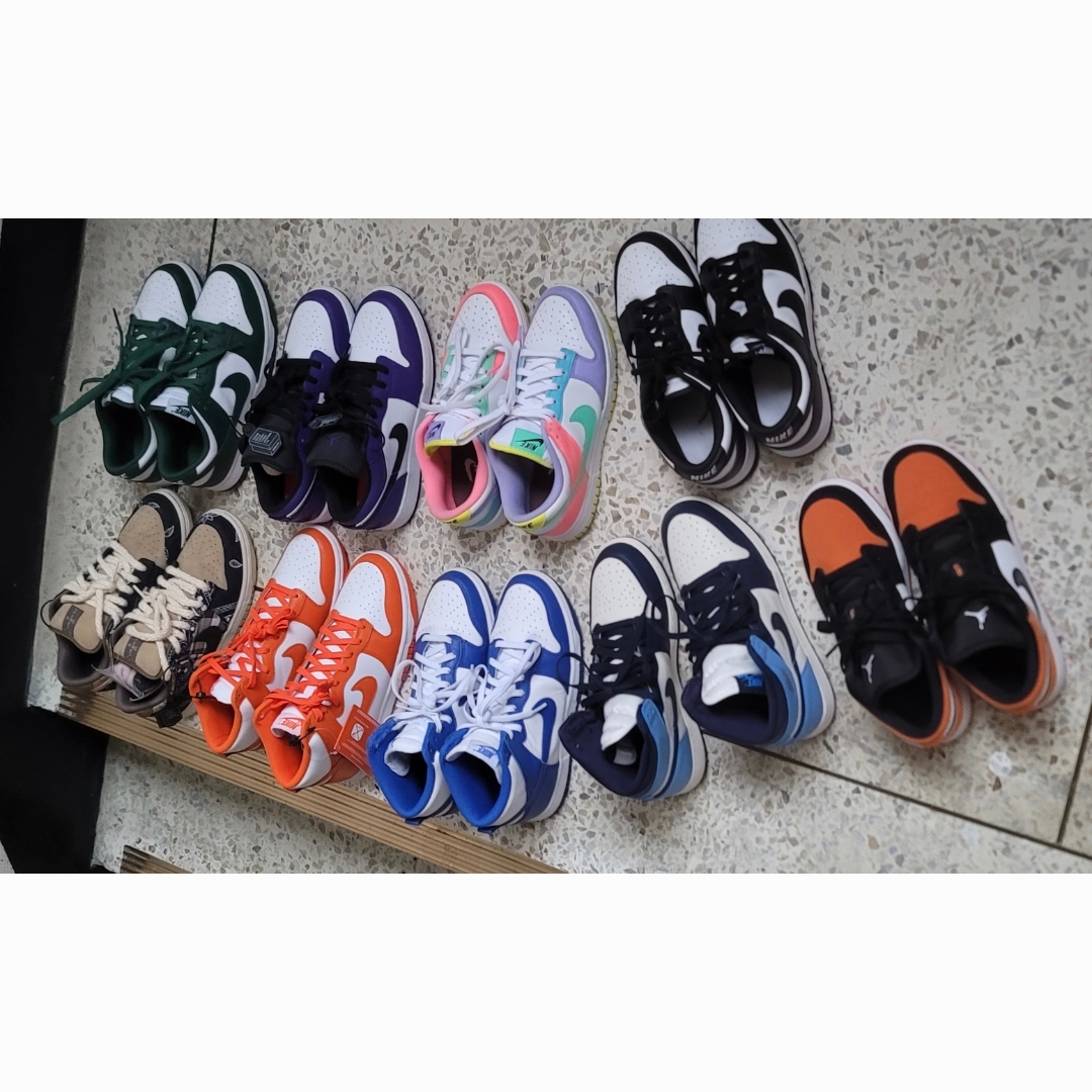 Nike x Travis Scott SB Dunk Low, Nike Dunk High Retro Orange Blaze 착용 스타일