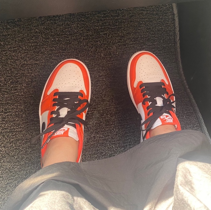 (W) Jordan 1 Low OG Starfish 착용 스타일 - 5