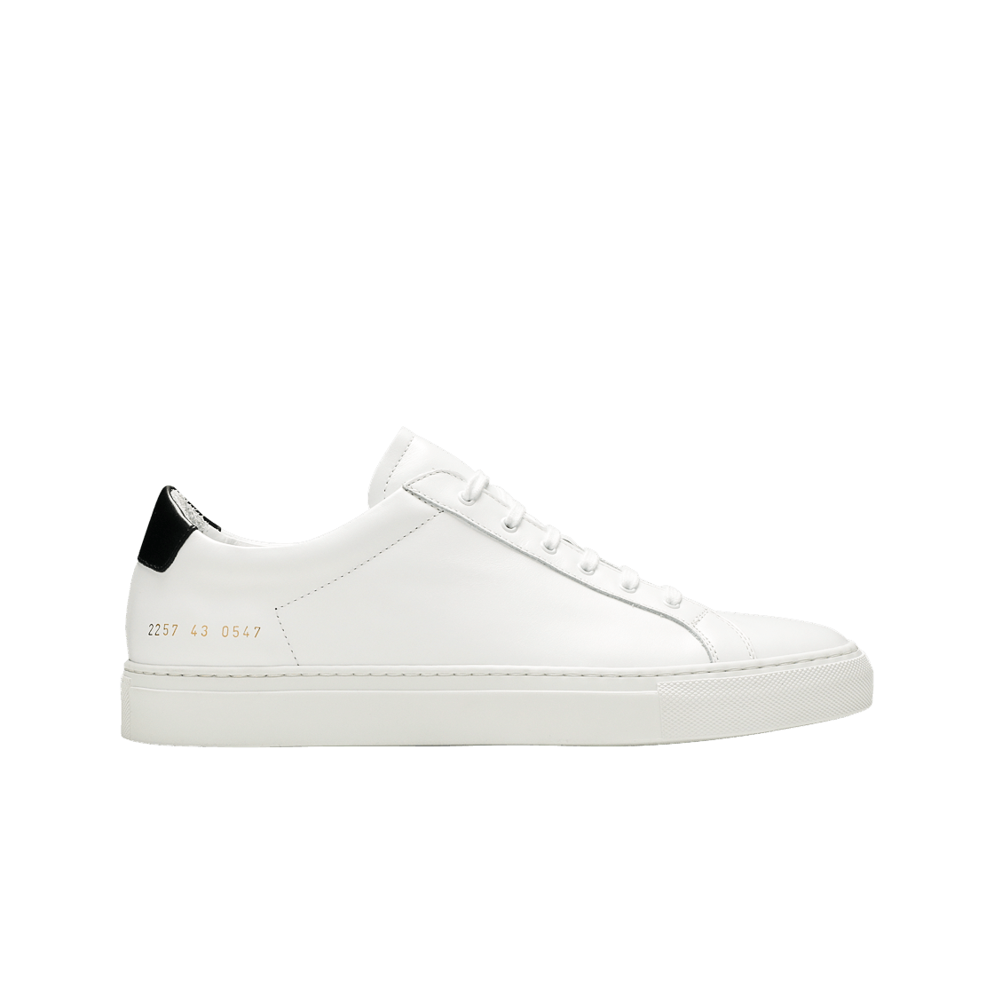 커먼 프로젝트 아킬레스 레트로 로우 화이트 블랙(Common Projects Achilles Retro Low White Black)