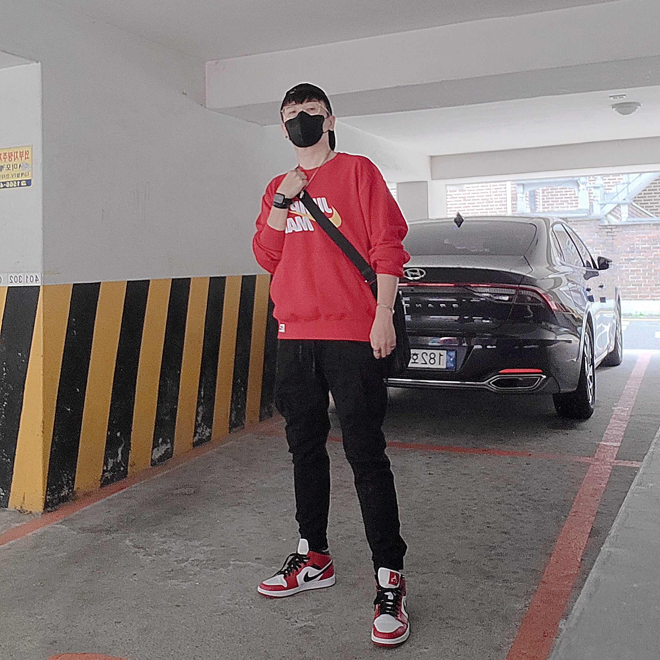Jordan 1 Mid Chicago 2020 착용 스타일