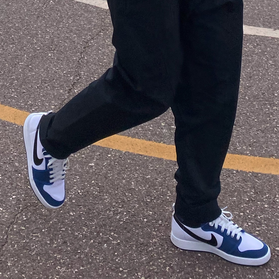 Jordan 1 KO Storm Blue 착용 스타일