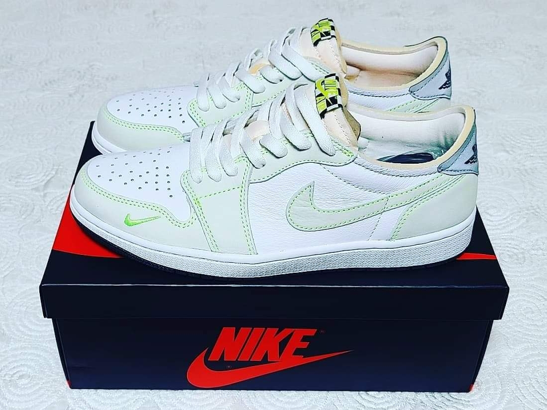 Jordan 1 Low OG Ghost Green 착용 스타일 - 2