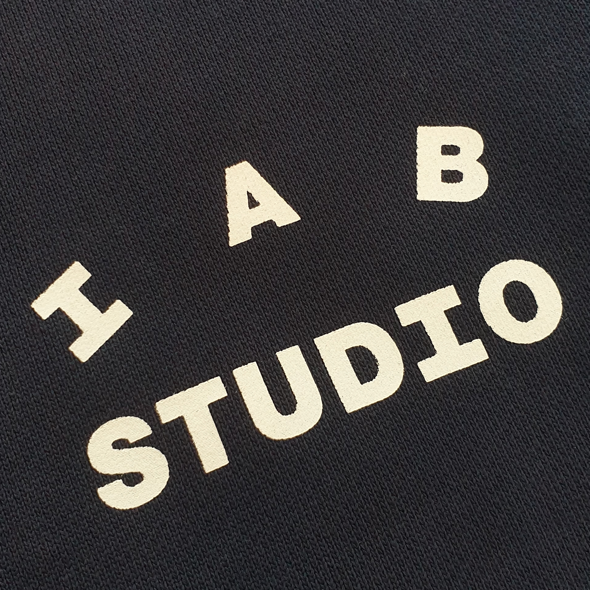 IAB Studio Cotton Stadium Jacket Navy - 21SS 착용 스타일