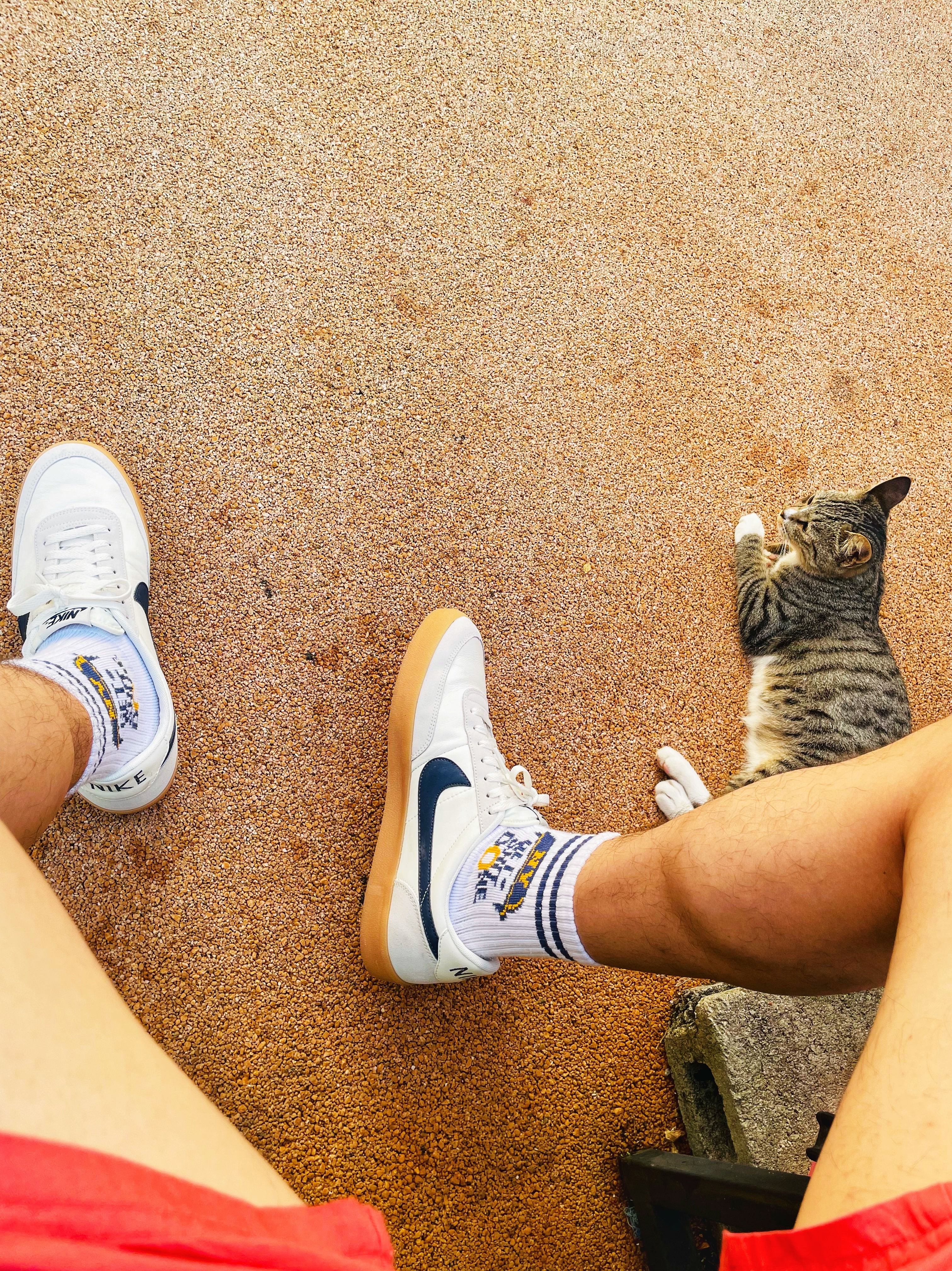 Nike x J.Crew Killshot 2 Sail Midnight Navy 착용 스타일 - 2