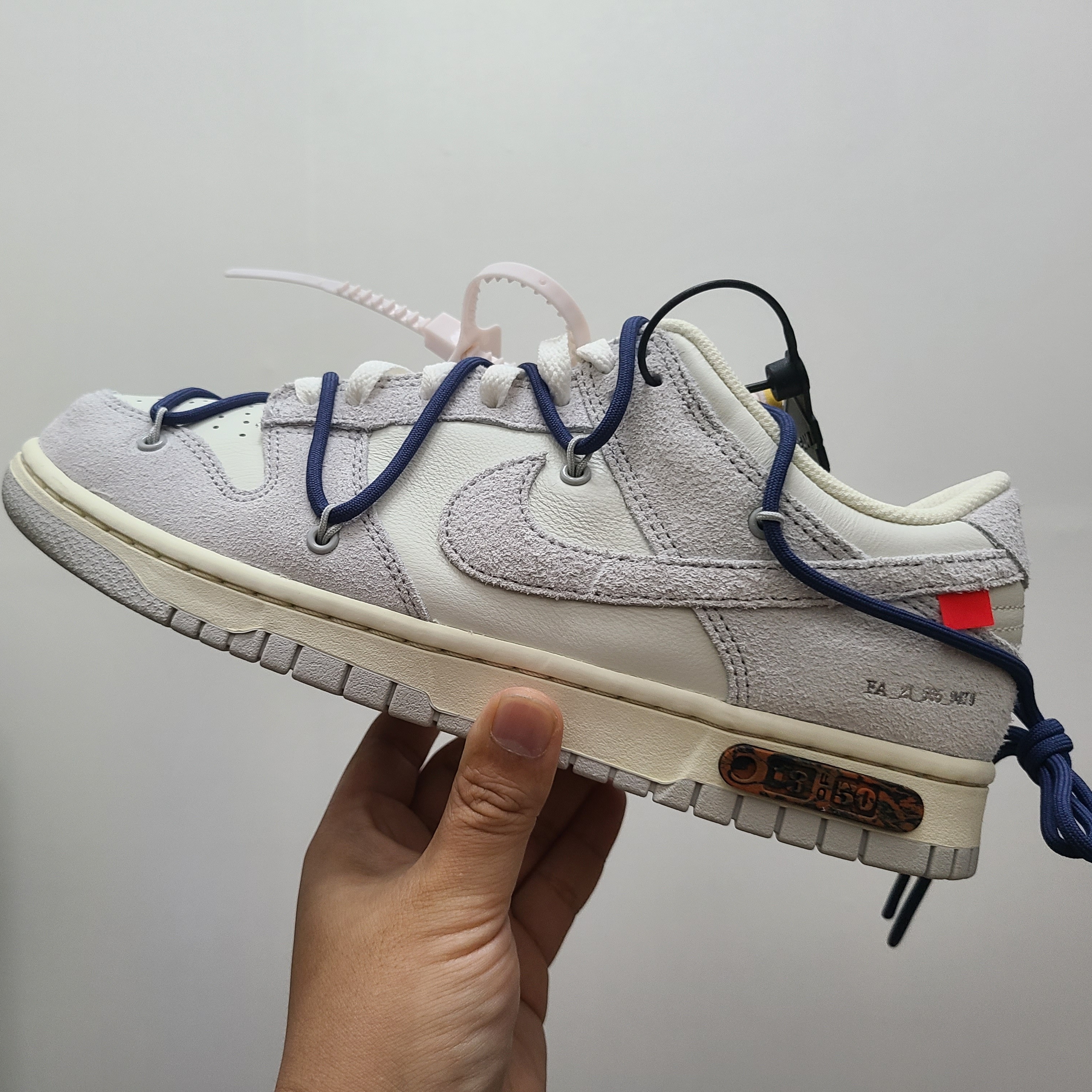 Nike x Off-White Dunk Low The 50 - Lot 18 착용 스타일