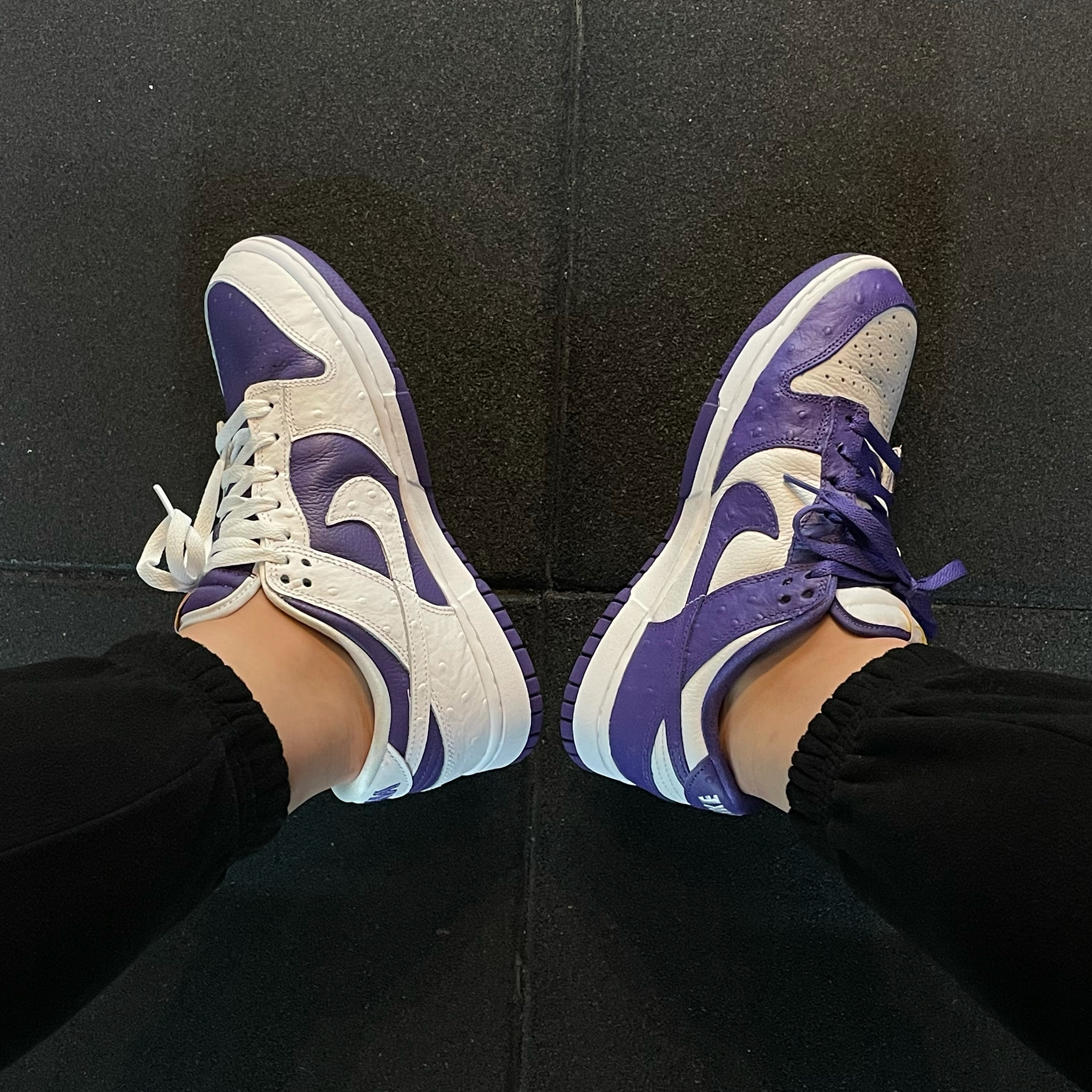 (W) Nike Dunk Low SE Flip 착용 스타일 - 1