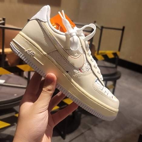 (W) Nike Air Force 1 '07 LV8 Hangul Day 착용 스타일