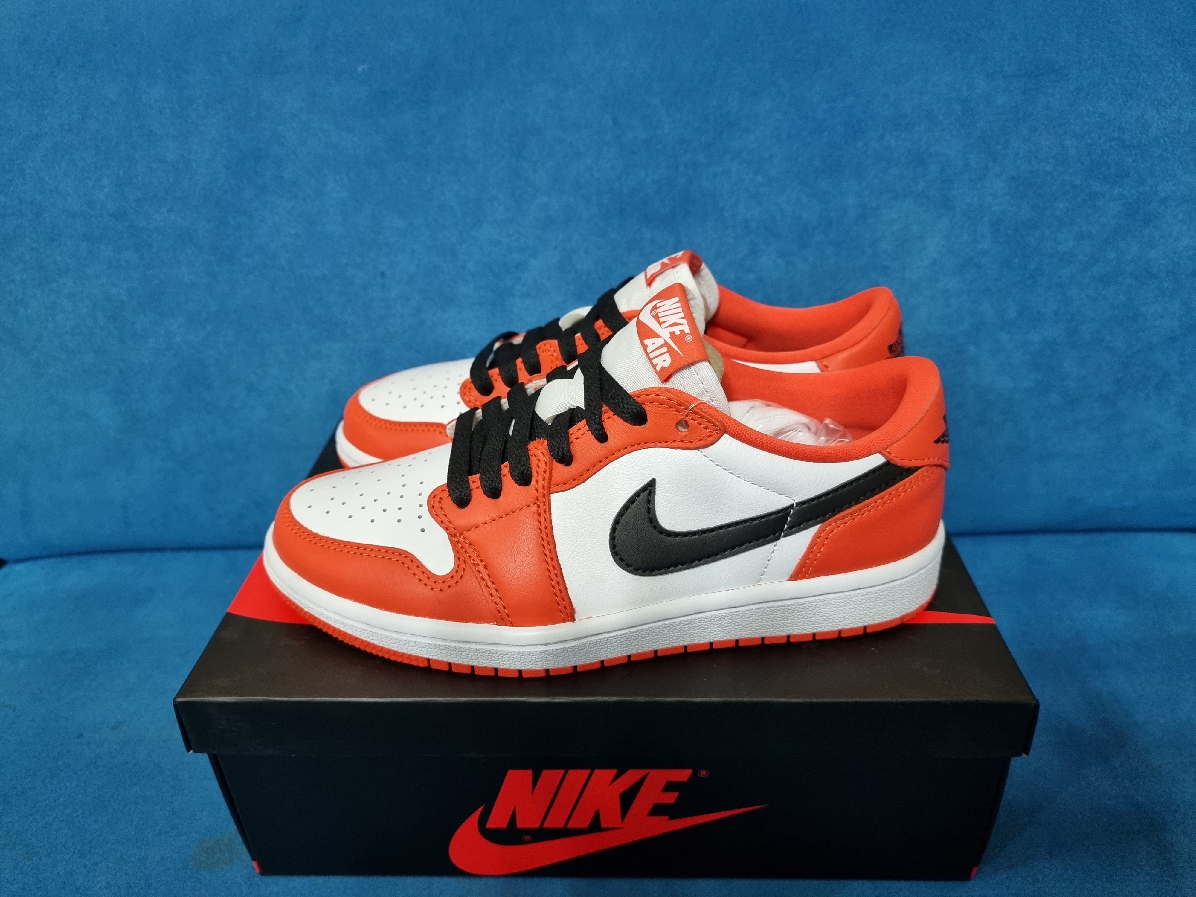 Jordan 1 Low OG Starfish, (W) Jordan 1 Low OG Starfish 착용 스타일 - 1