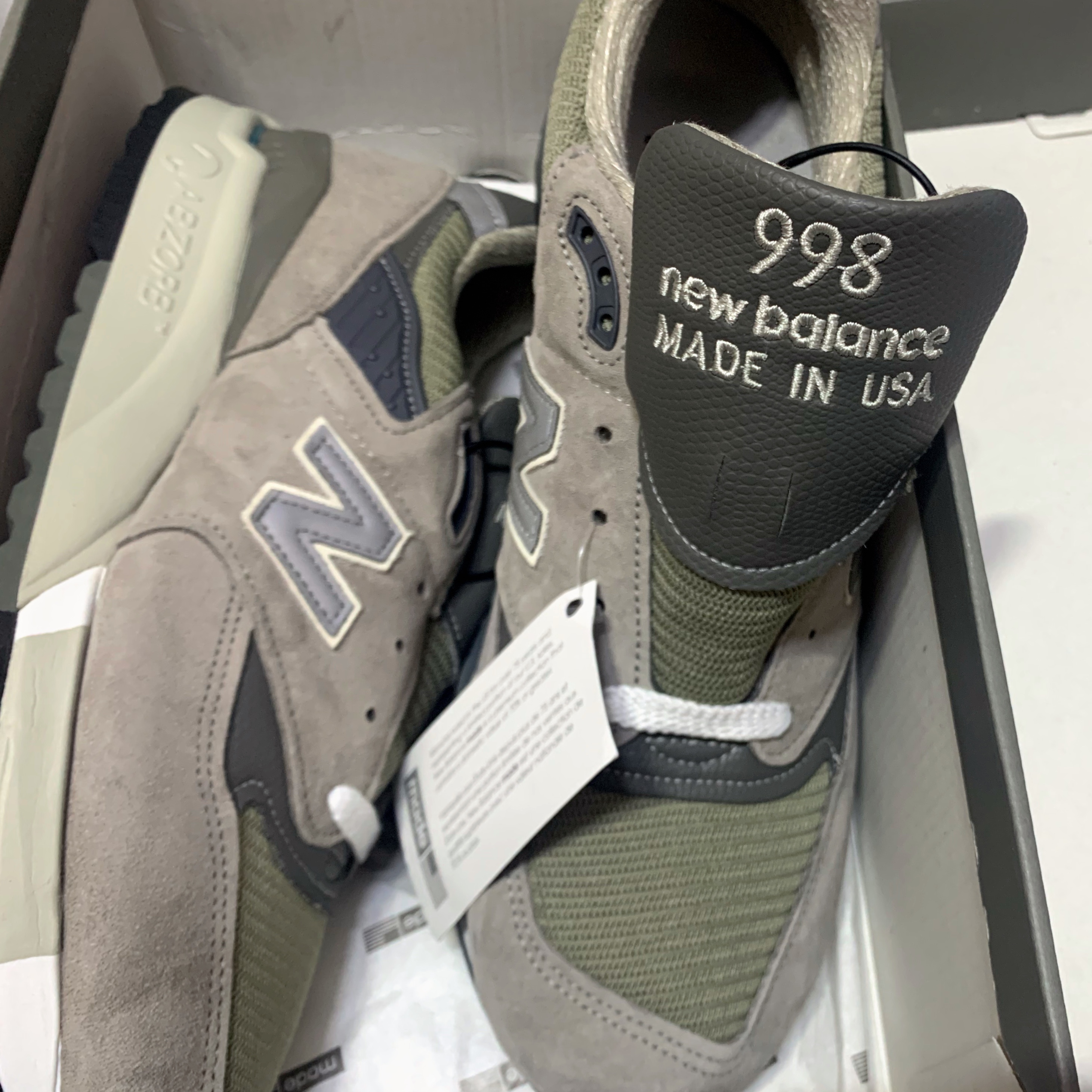 New Balance 998 Made in USA Bringback 착용 스타일 - 1