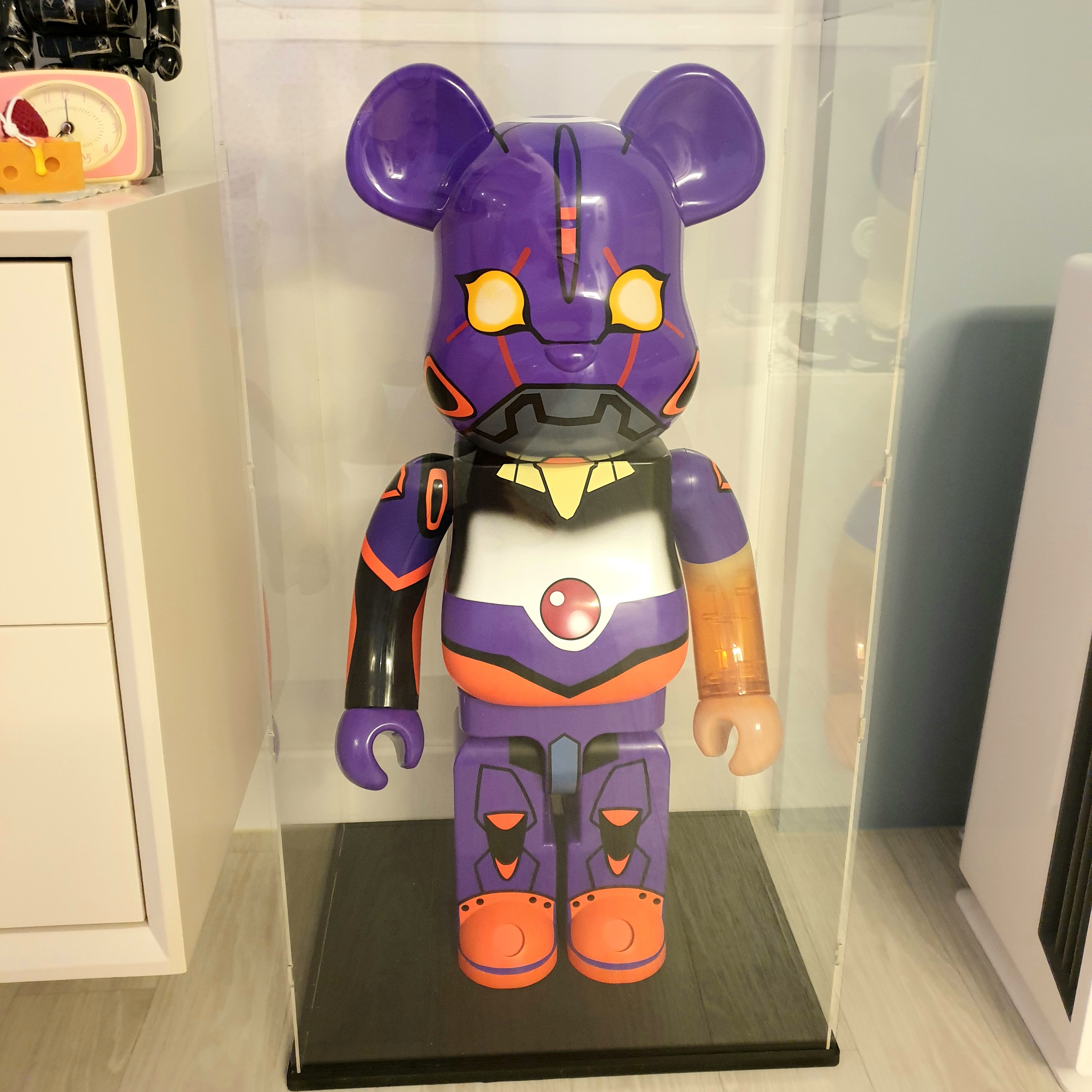 Bearbrick Evangelion Eva Unit 01 Awakening Ver. 1000% 착용 스타일 - 2