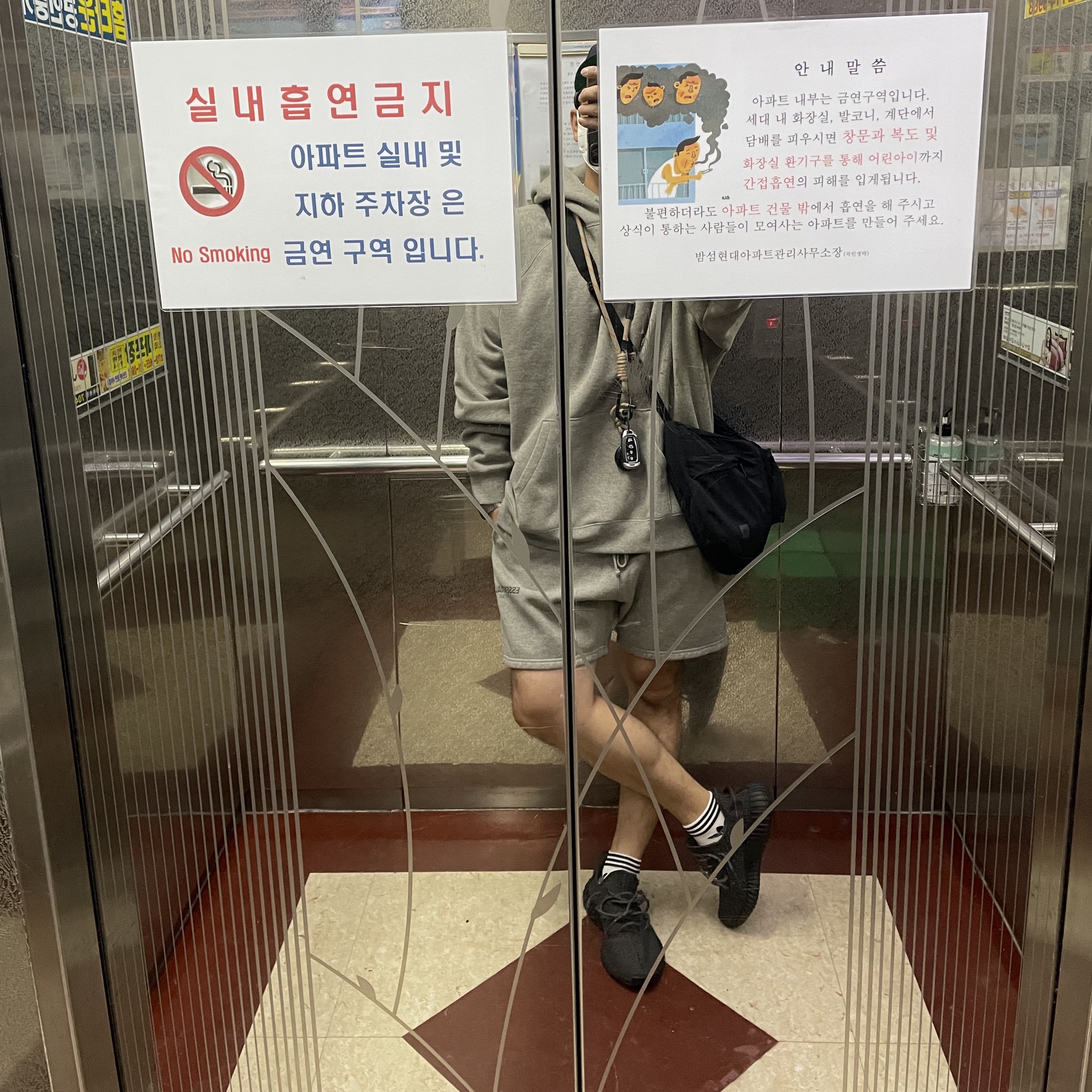 Adidas Yeezy Boost 350 V2 Black - Reflective 착용 스타일 - 5