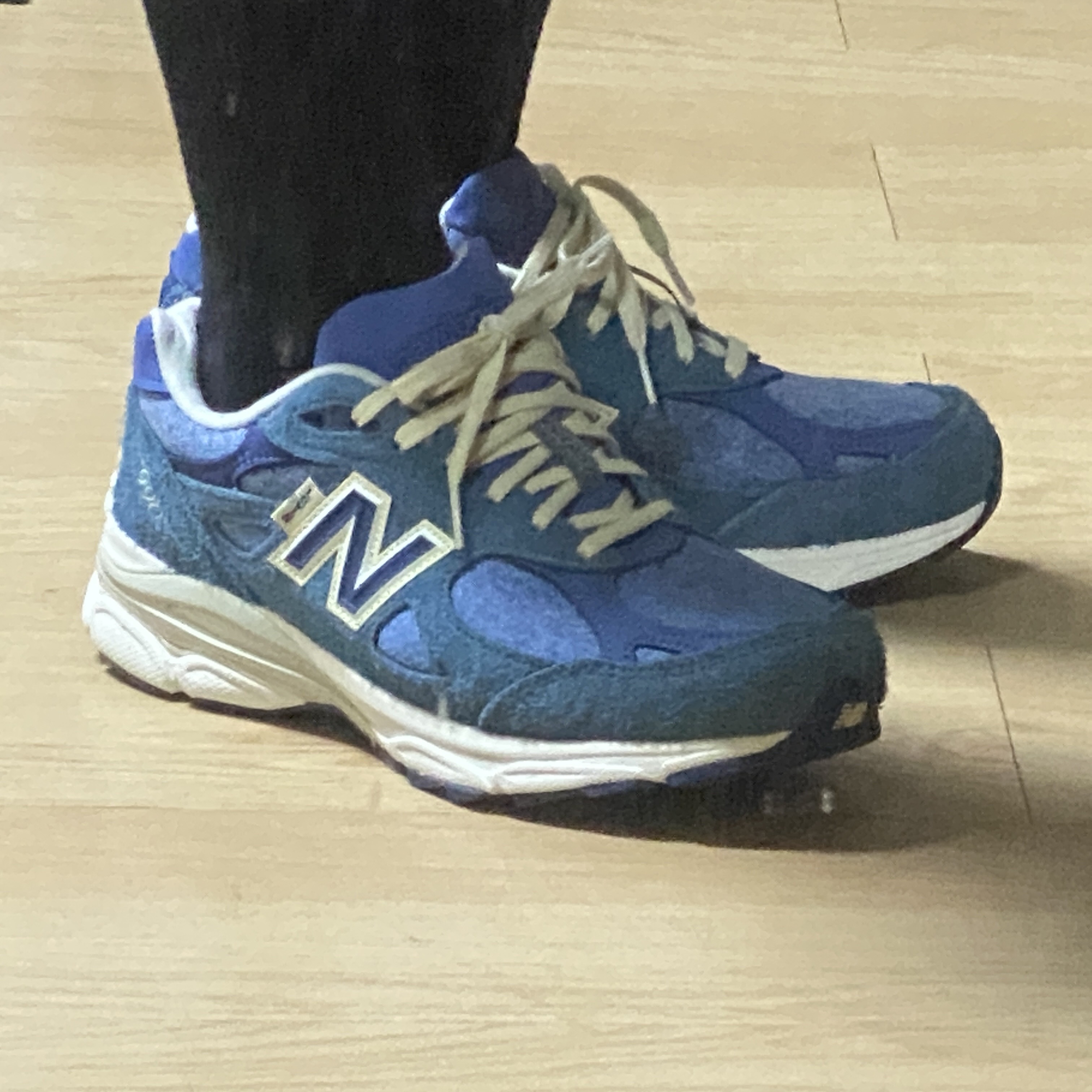 New Balance x Levi's 990v3 Blue (Levi's Tag) 착용 스타일