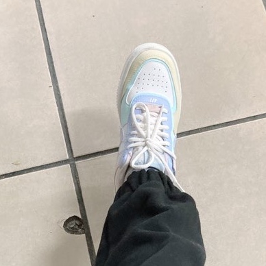 (W) Nike Air Force 1 Shadow Pastel 착용 스타일