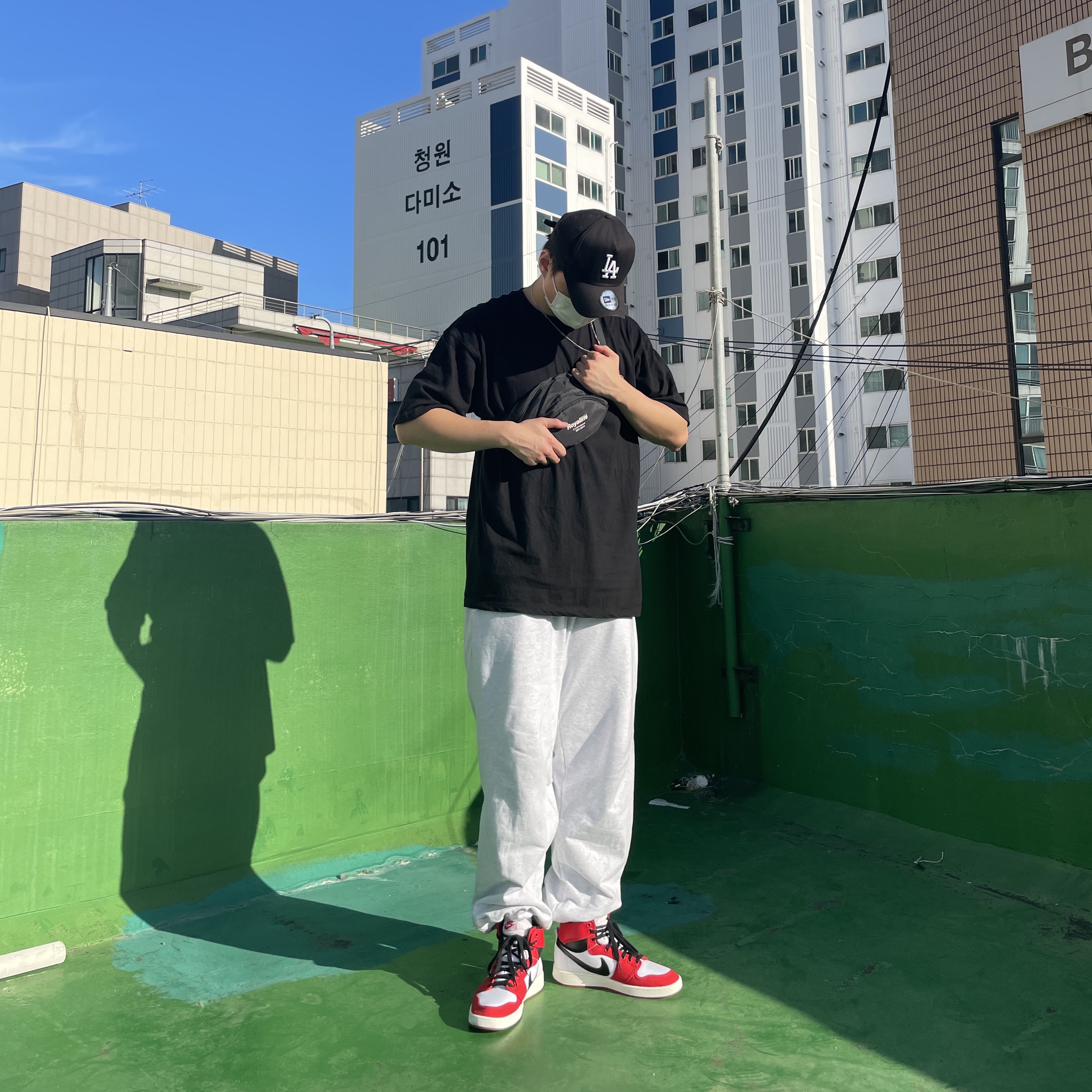 Jordan 1 KO Chicago 2021 착용 스타일 - 2