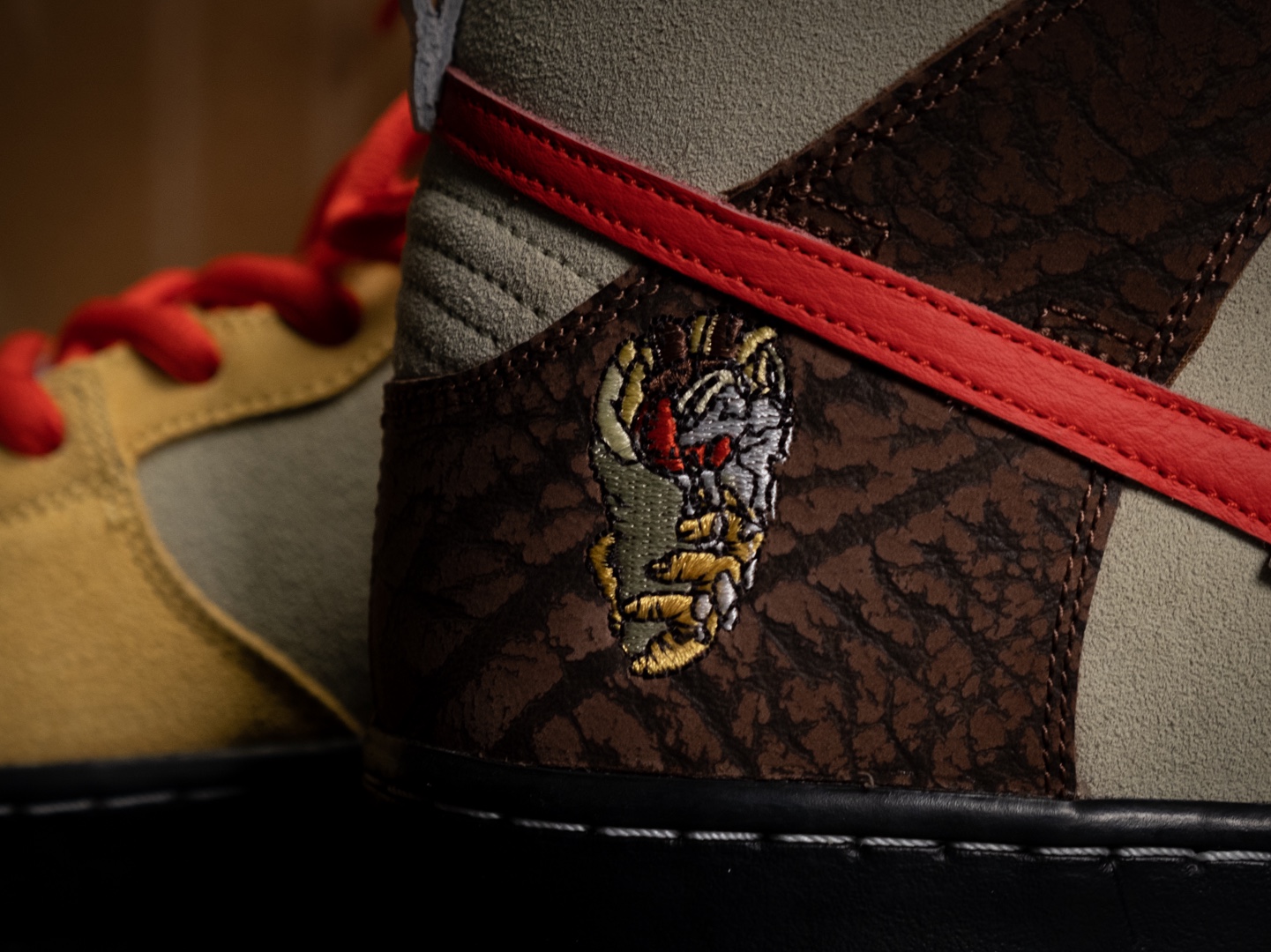 Nike x Color Skates SB Dunk High Pro Kebab and Destroy 착용 스타일 - 2