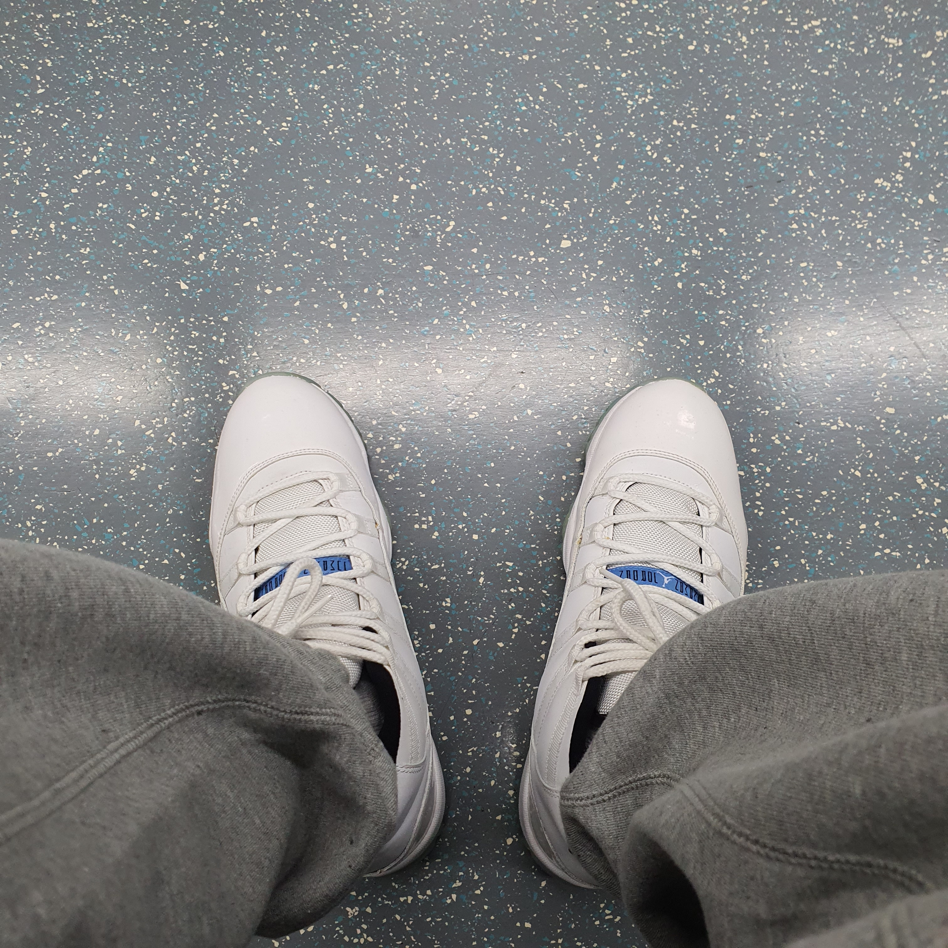 Jordan 11 Retro Legend Blue 2014 착용 스타일