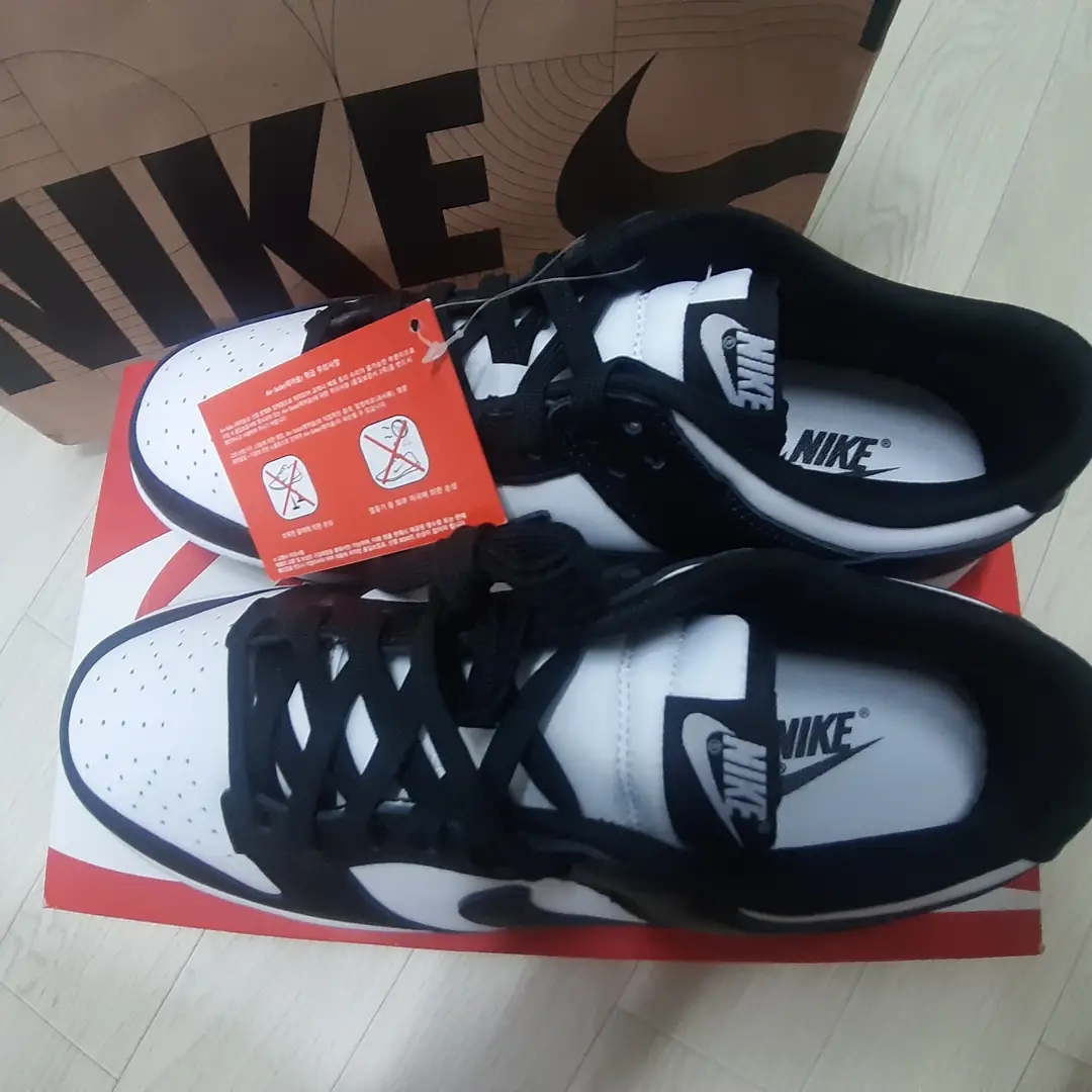 Nike Dunk Low Retro Black 착용 스타일 - 4