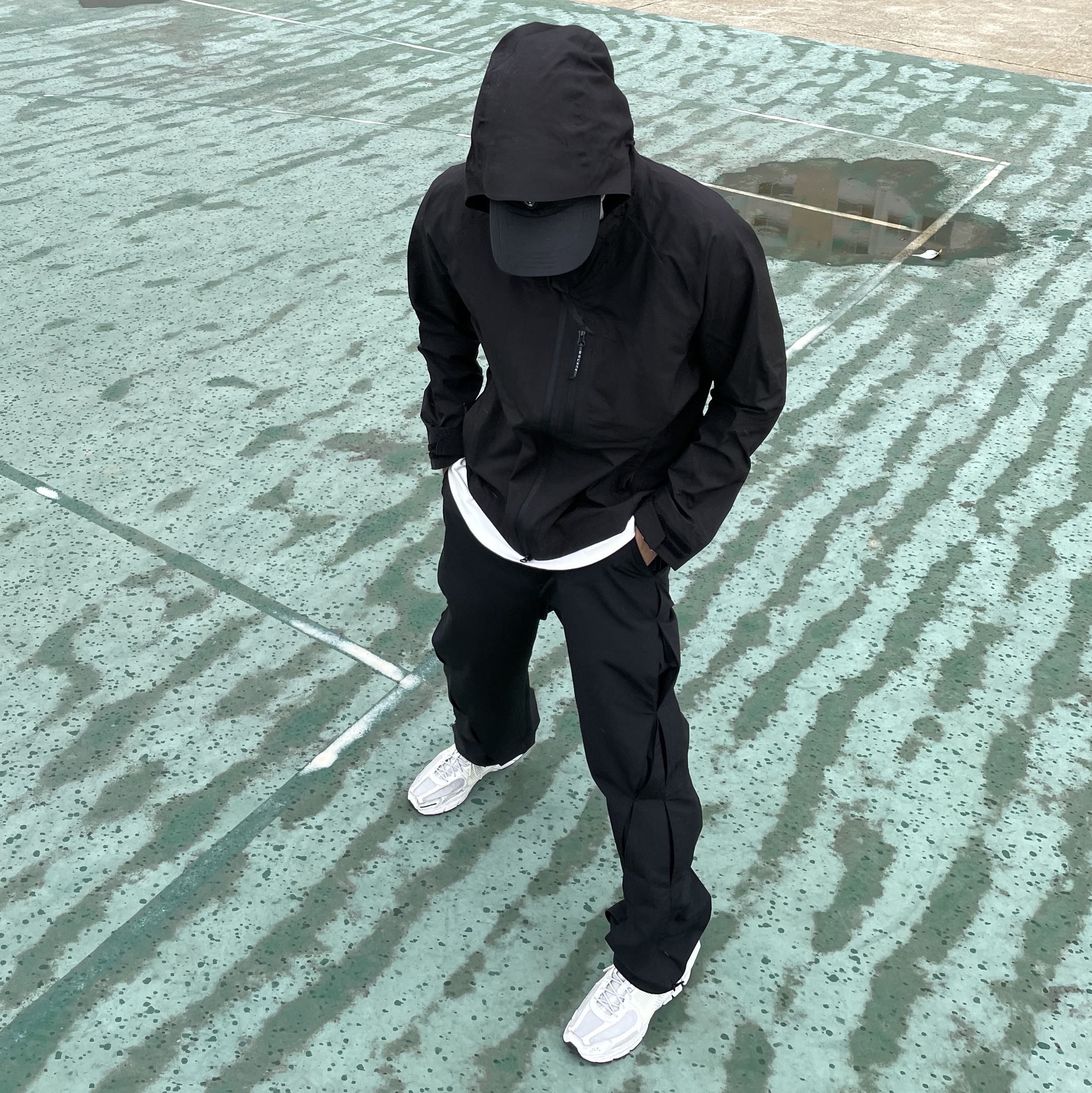 Nike x A-Cold-Wall Zoom Vomero 5 Sail 착용 스타일 - 1