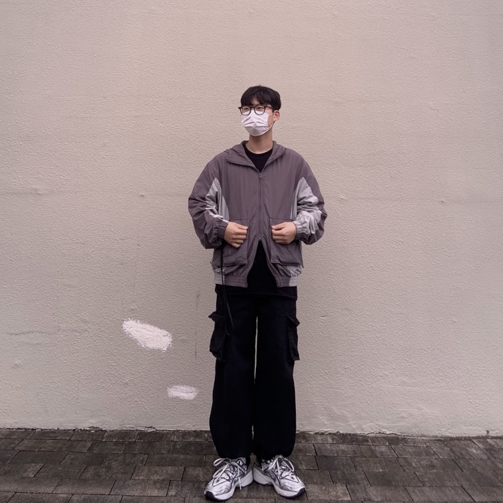 Asics x Andersson Bell Gel-1090 Glacier Grey Silver 착용 스타일