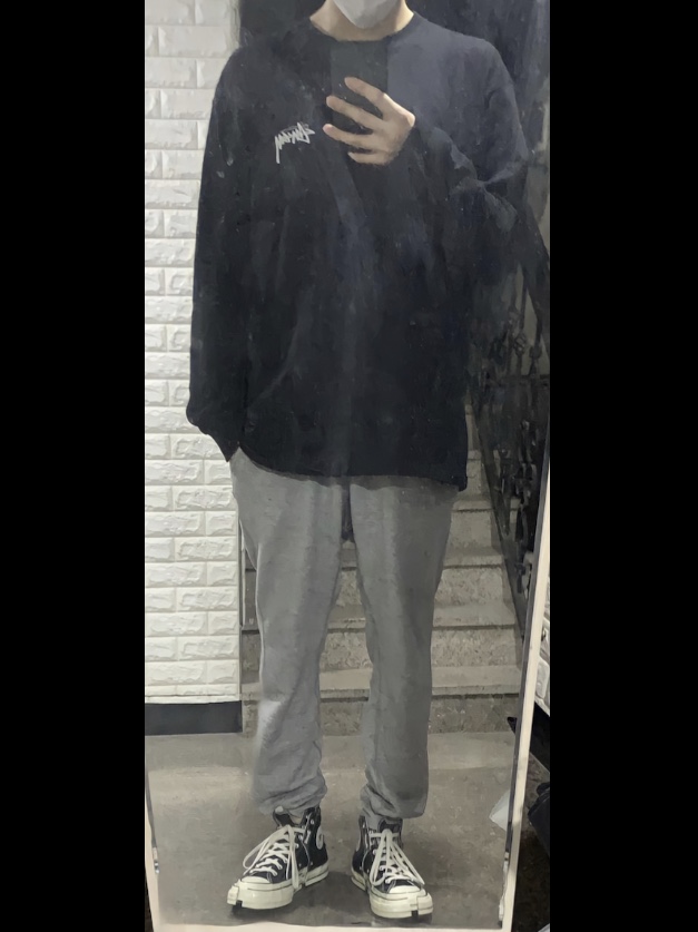 Converse Chuck 70 Hi Black 착용 스타일