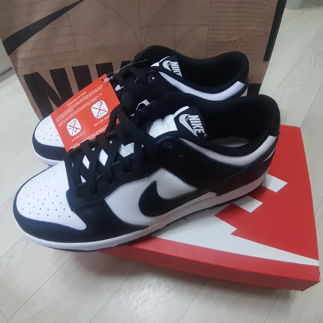 Nike Dunk Low Retro Black 착용 스타일 - 3