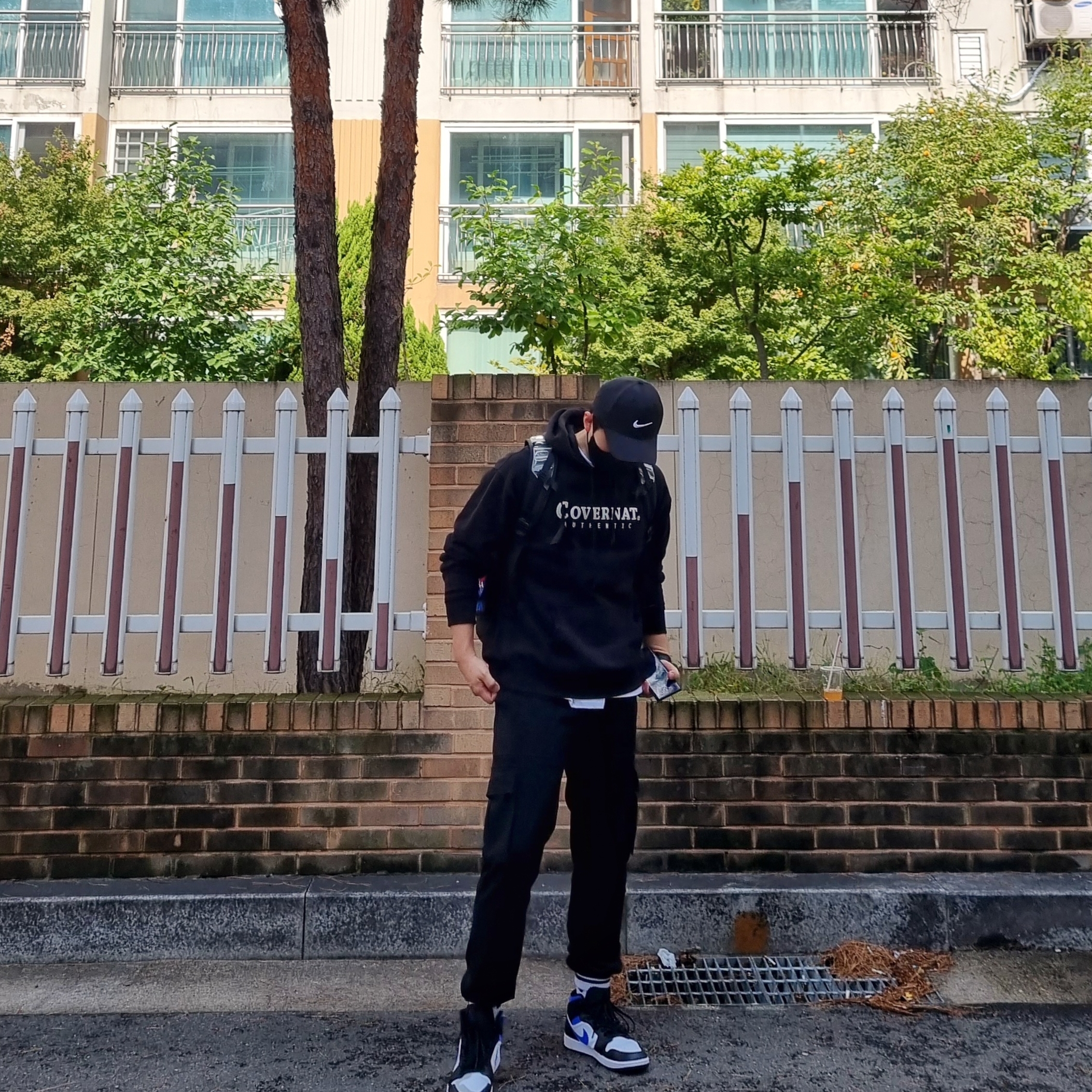 Jordan 1 Mid Racer Blue 착용 스타일
