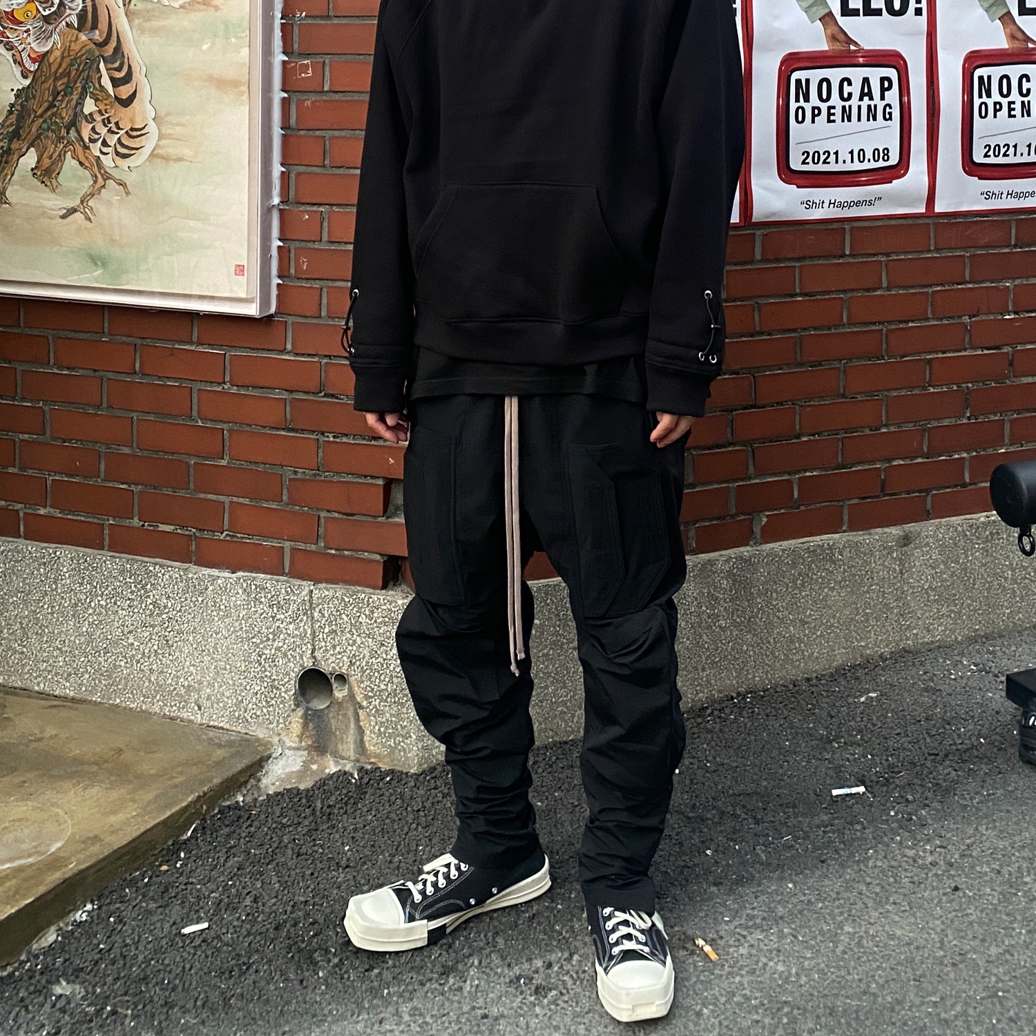 Converse x Drkshdw Turbodrk Chuck 70 Hi Black 착용 스타일 - 3