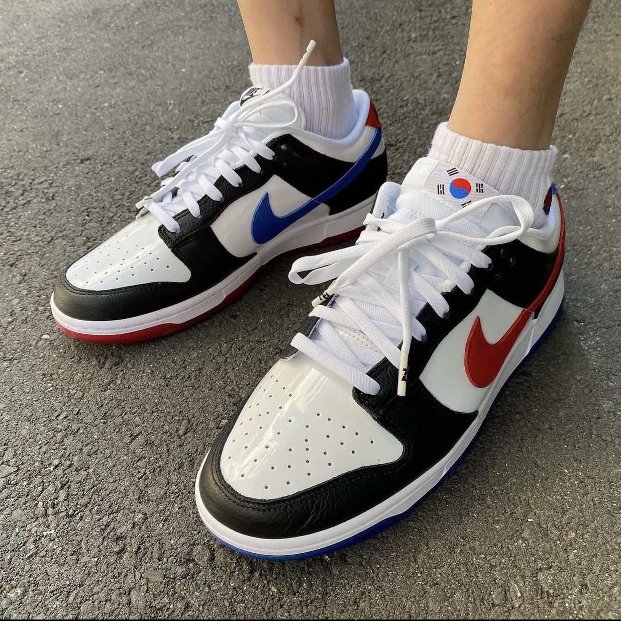Nike Dunk Low SE Seoul, (W) Nike Dunk Low Coast 착용 스타일 - 1