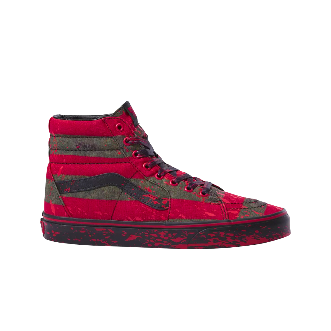 반스 x 하우스 오브 테러 스케이트 하이 나이트메어 프레디 크루거(Vans x House of Terror Sk8-Hi Nightmare on Elm Street Freddy Krueger) - 1