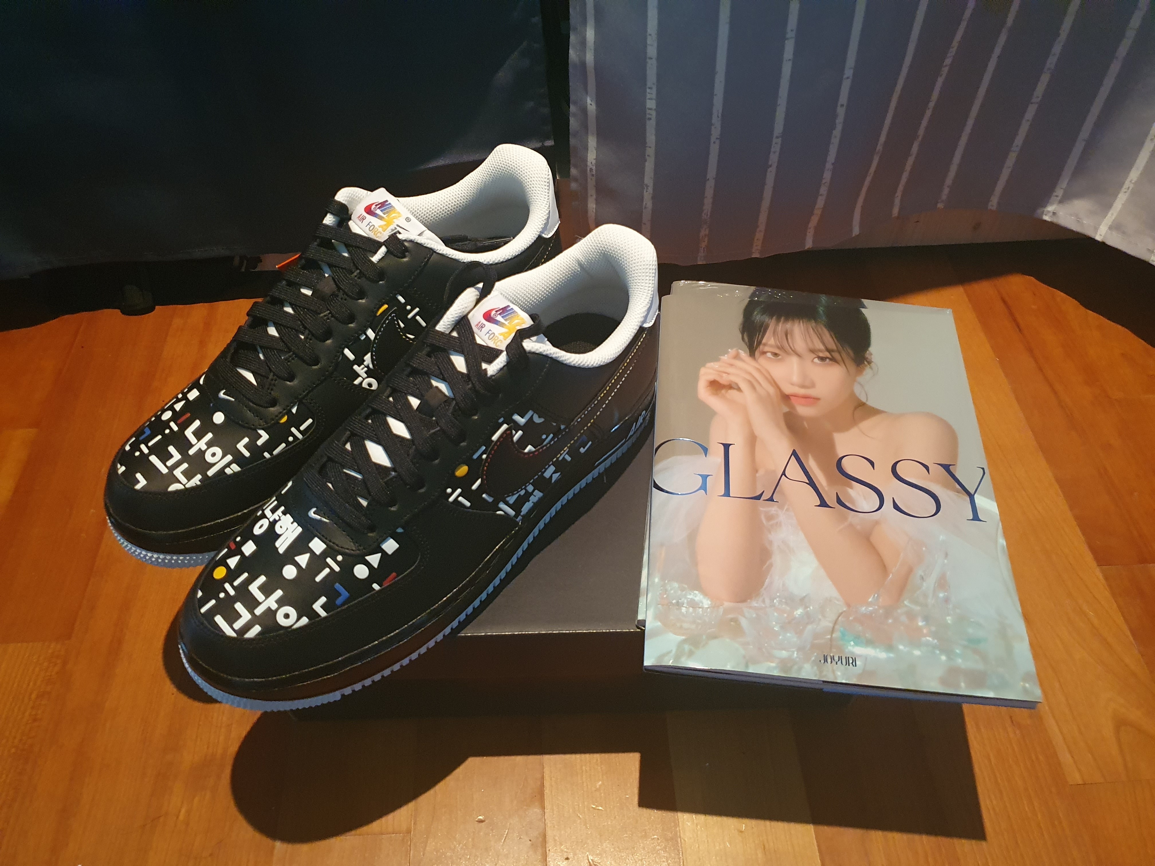 Nike Air Force 1 '07 LV8 Hangul Day 착용 스타일 - 1