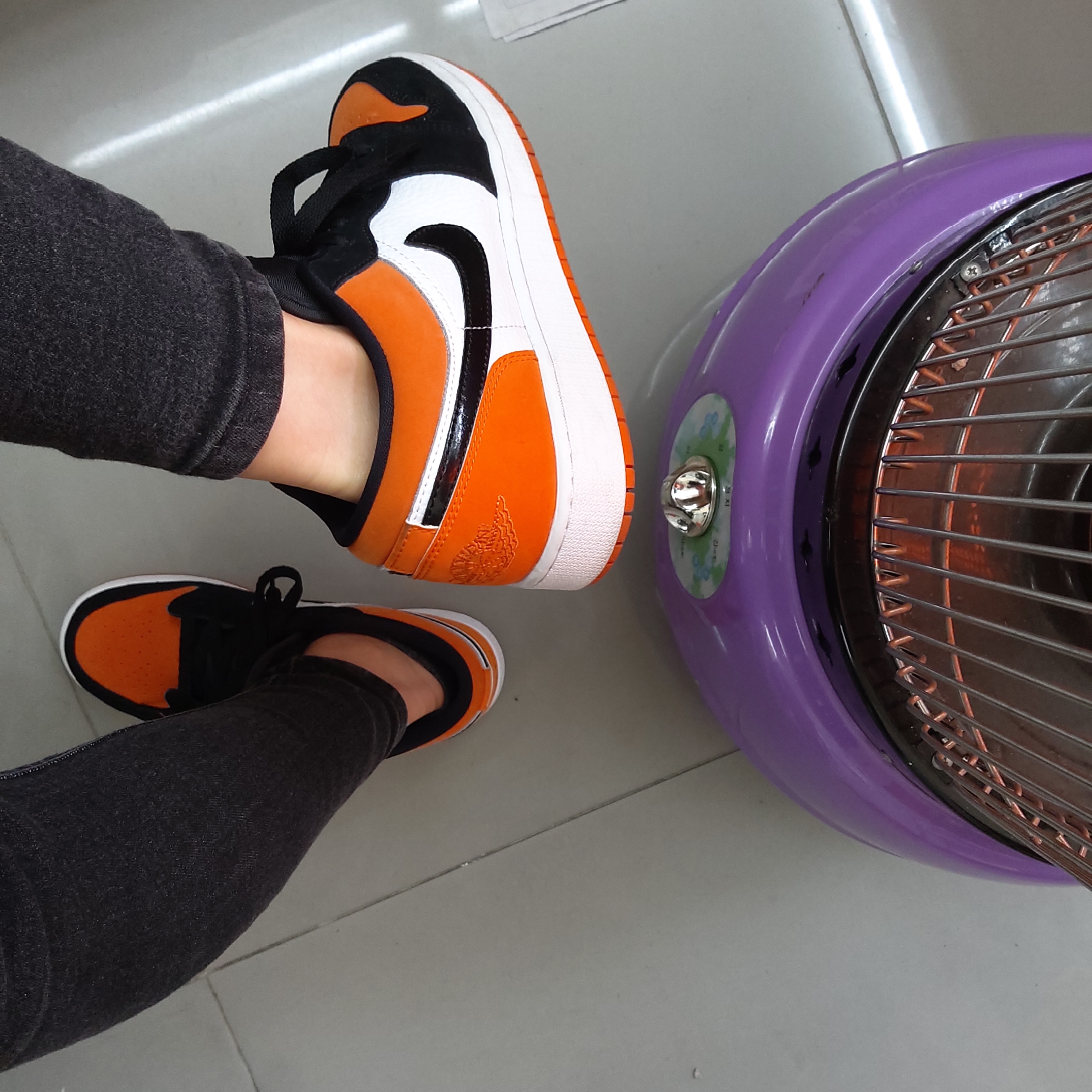 (GS) Jordan 1 Low Shattered Backboard 착용 스타일