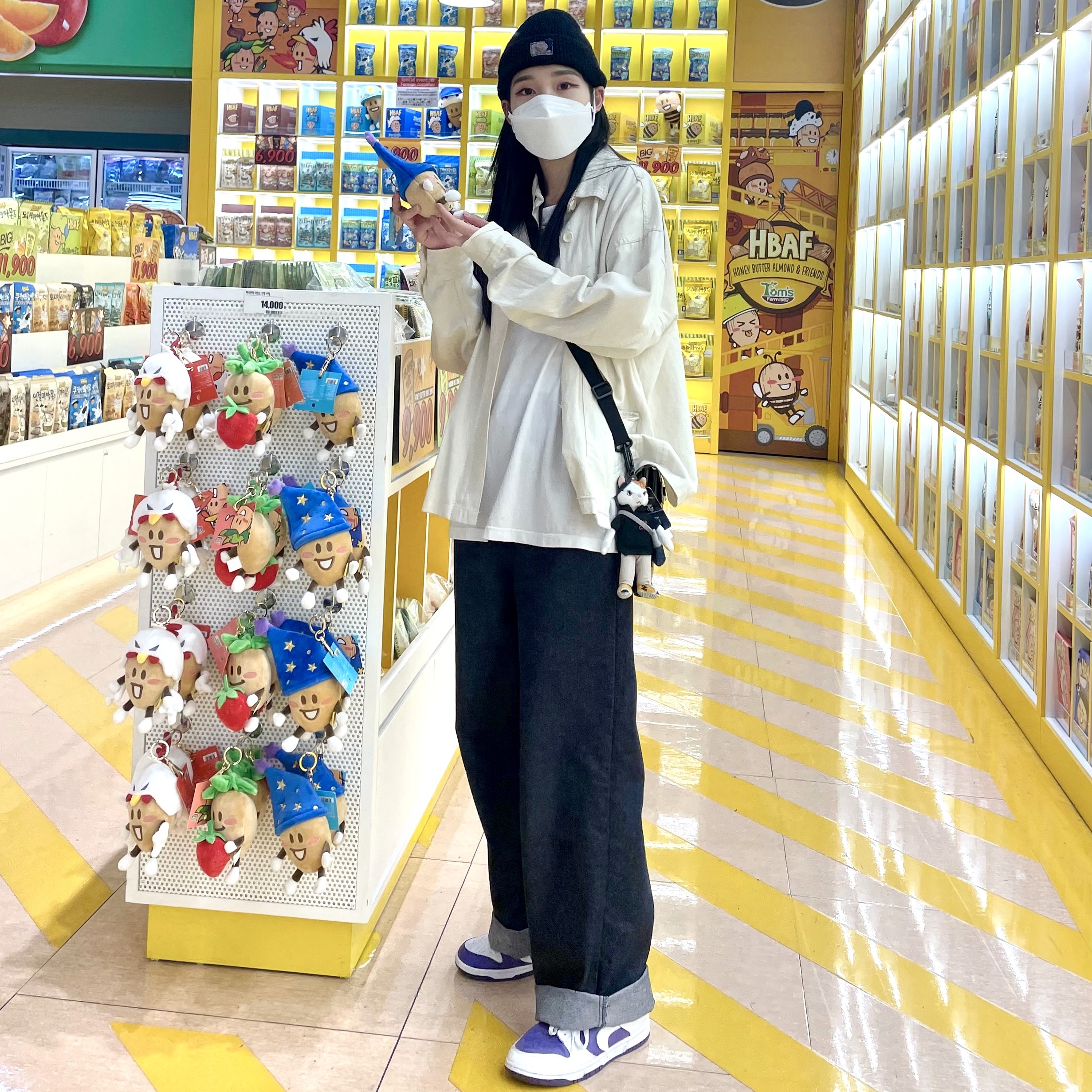 (W) Nike Dunk Low SE Flip 착용 스타일