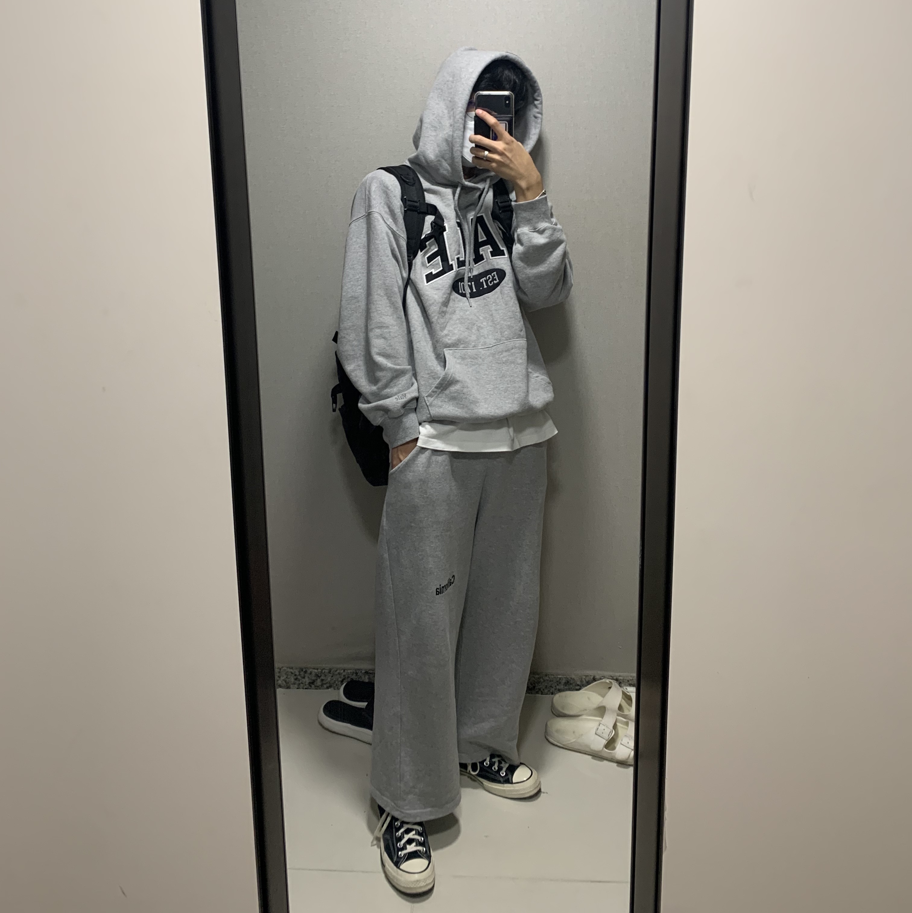 Converse Chuck 70 Hi Black 착용 스타일