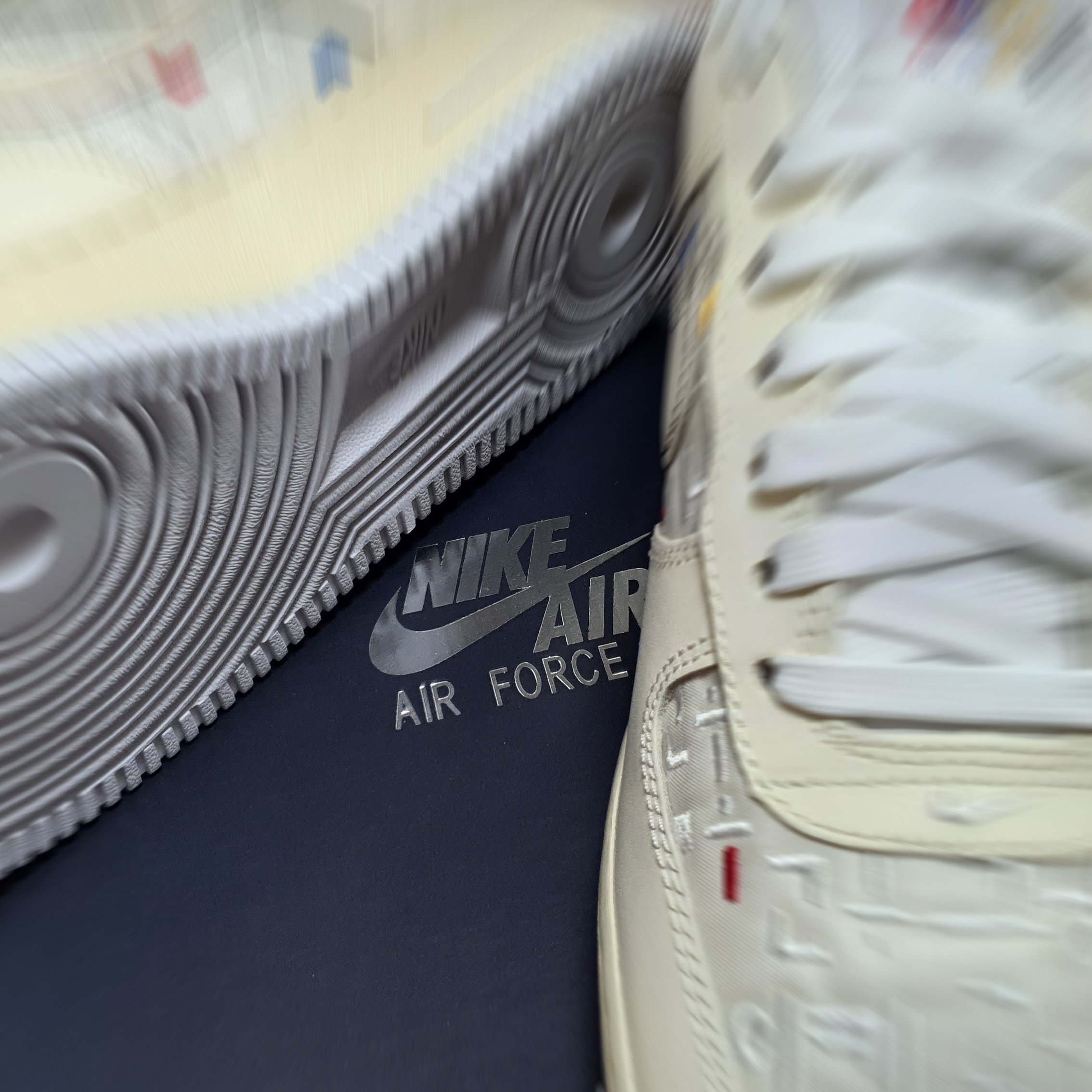 (W) Nike Air Force 1 '07 LV8 Hangul Day 착용 스타일 - 5