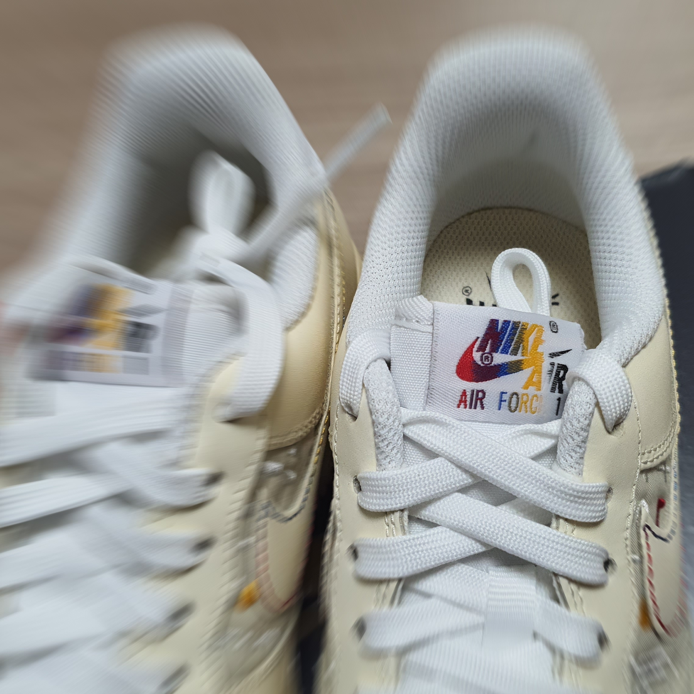(W) Nike Air Force 1 '07 LV8 Hangul Day 착용 스타일 - 3