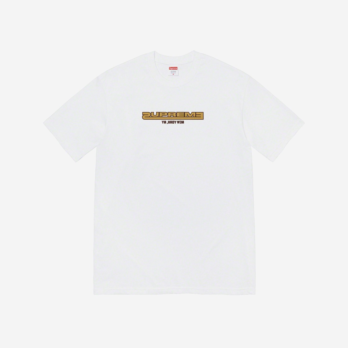 Supreme Connected T-Shirt White - 21FW 상세 이미지 1