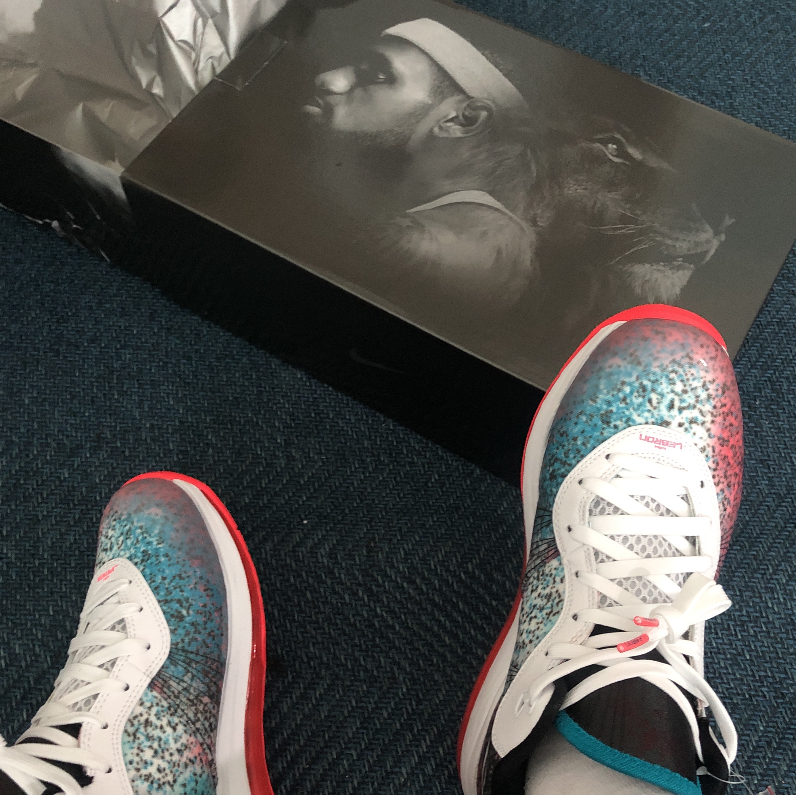 Nike LeBron 8 V/2 Low Miami Nights 2021 착용 스타일